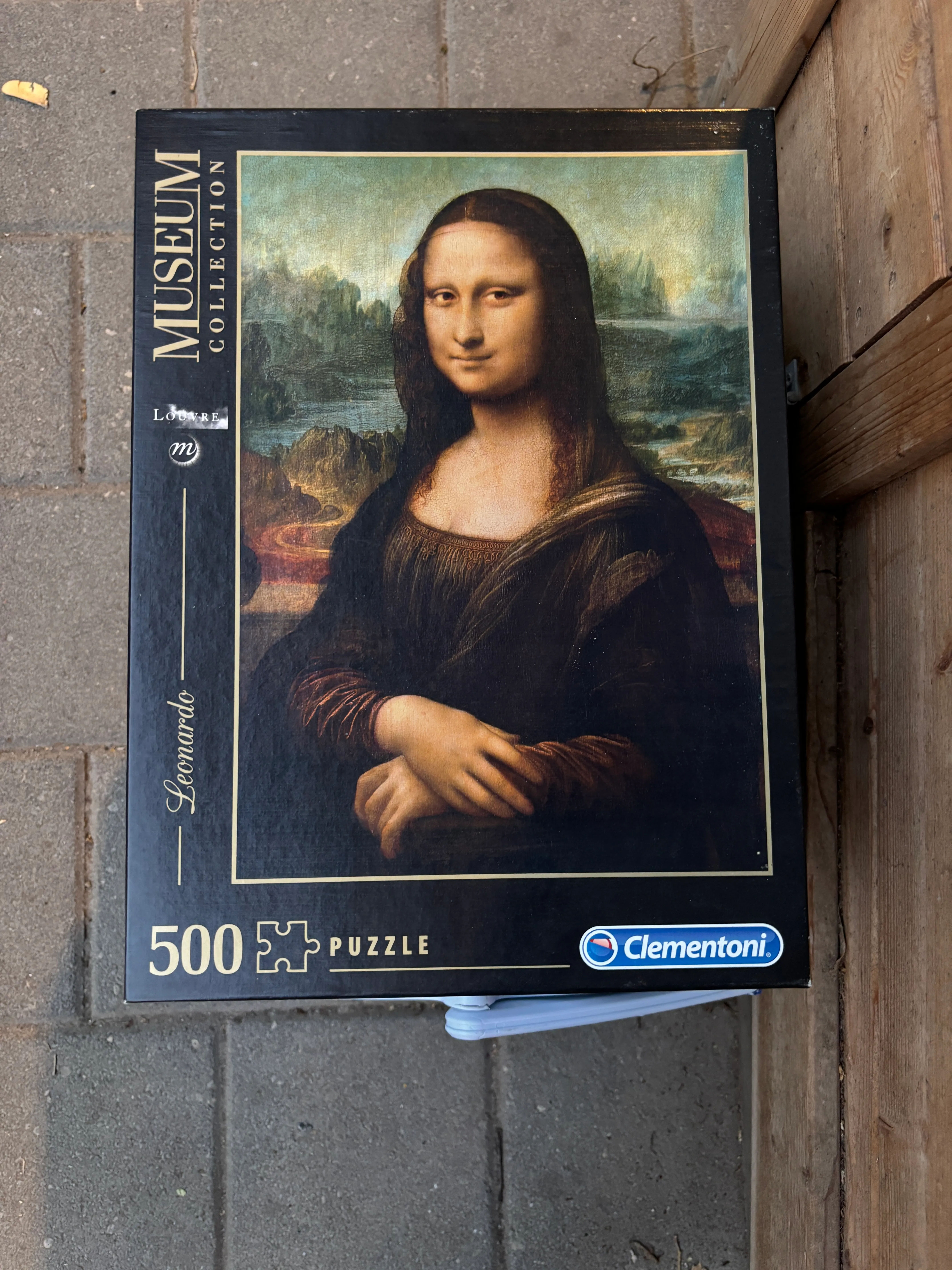 פאזל 500- מונה ליזה