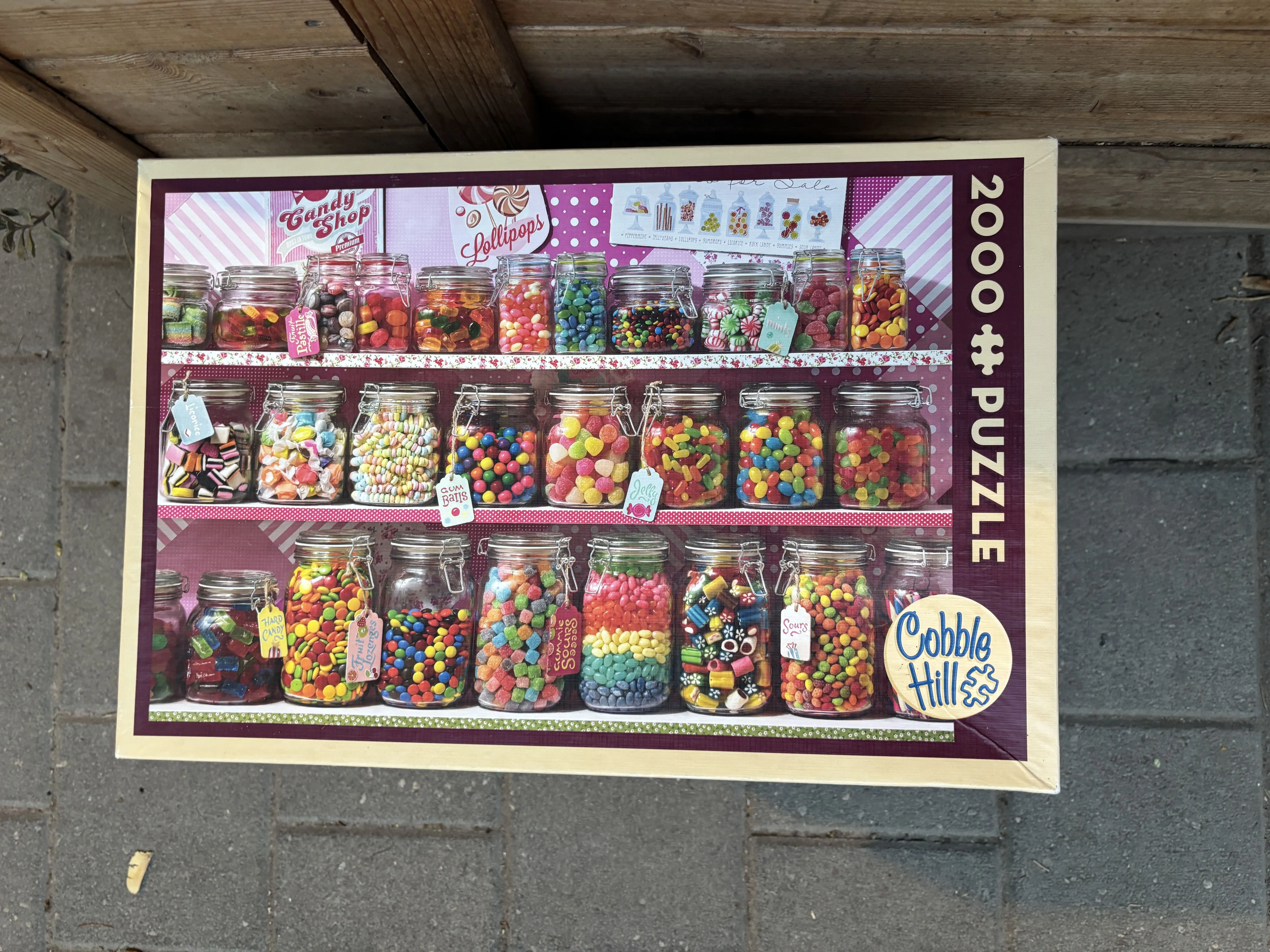 פאזל 2000- חנות ממתקים