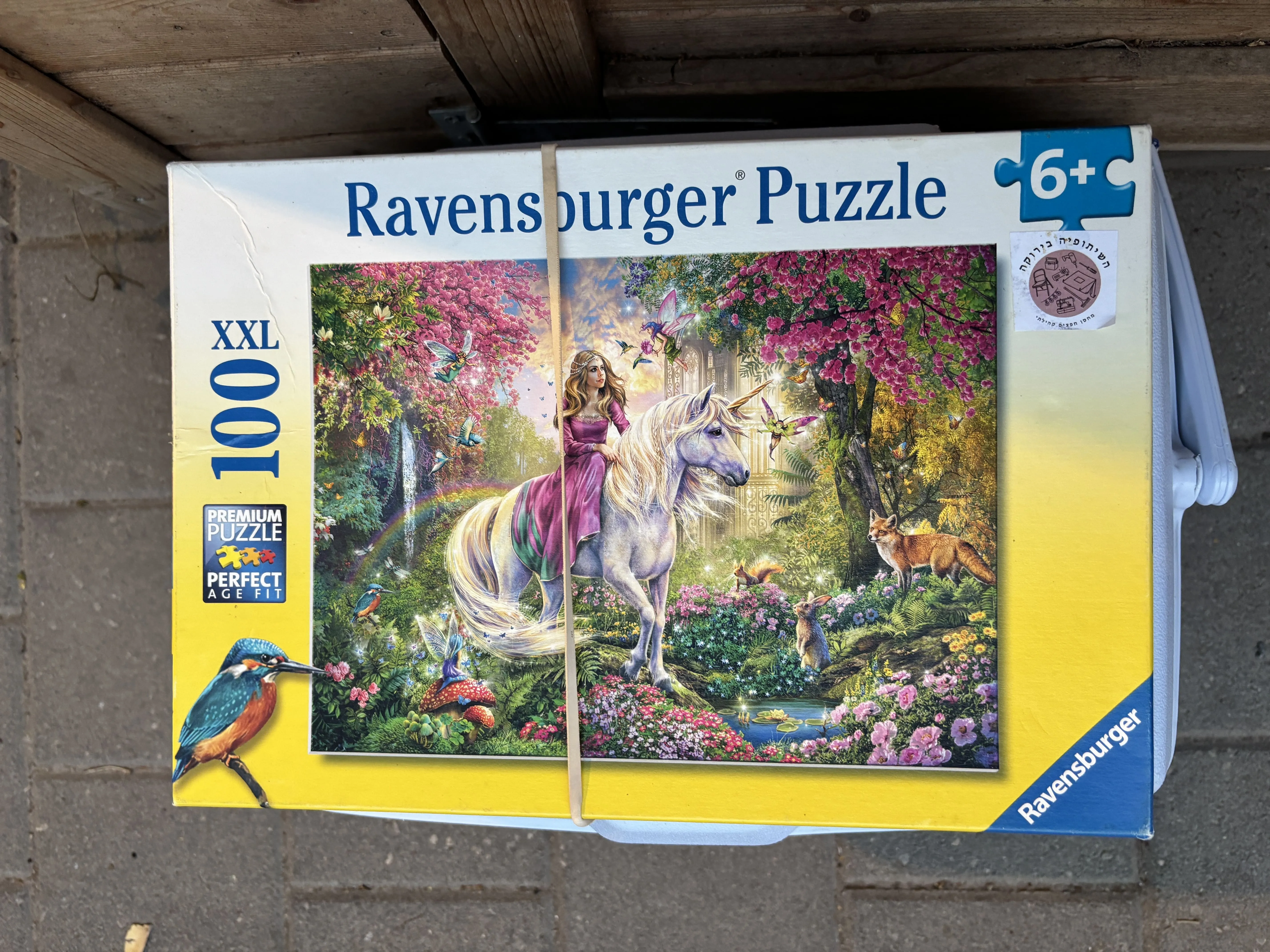 פאזל 100- נסיכה וחד קרן