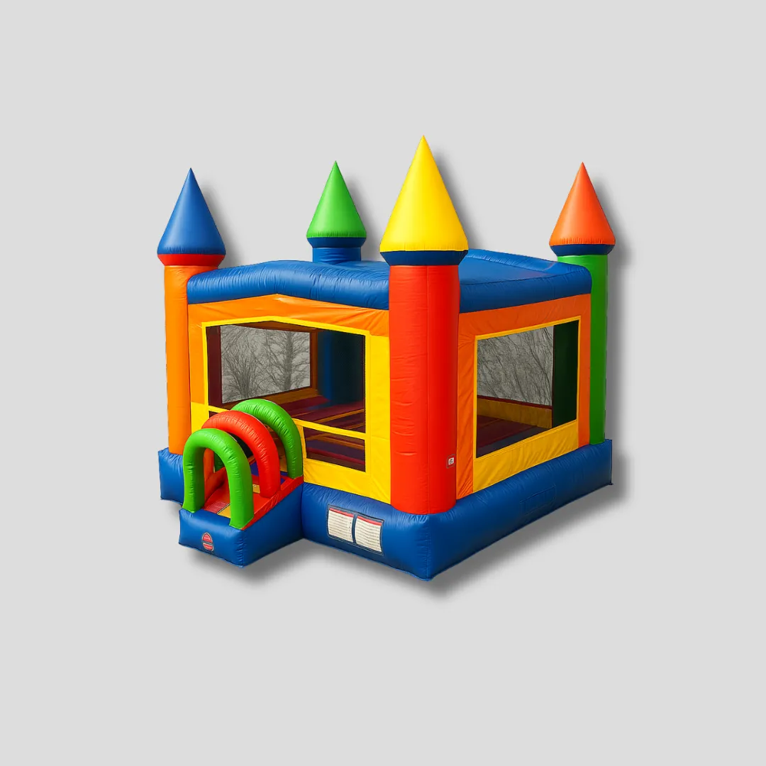 Rainbow Inflatable Bounce House