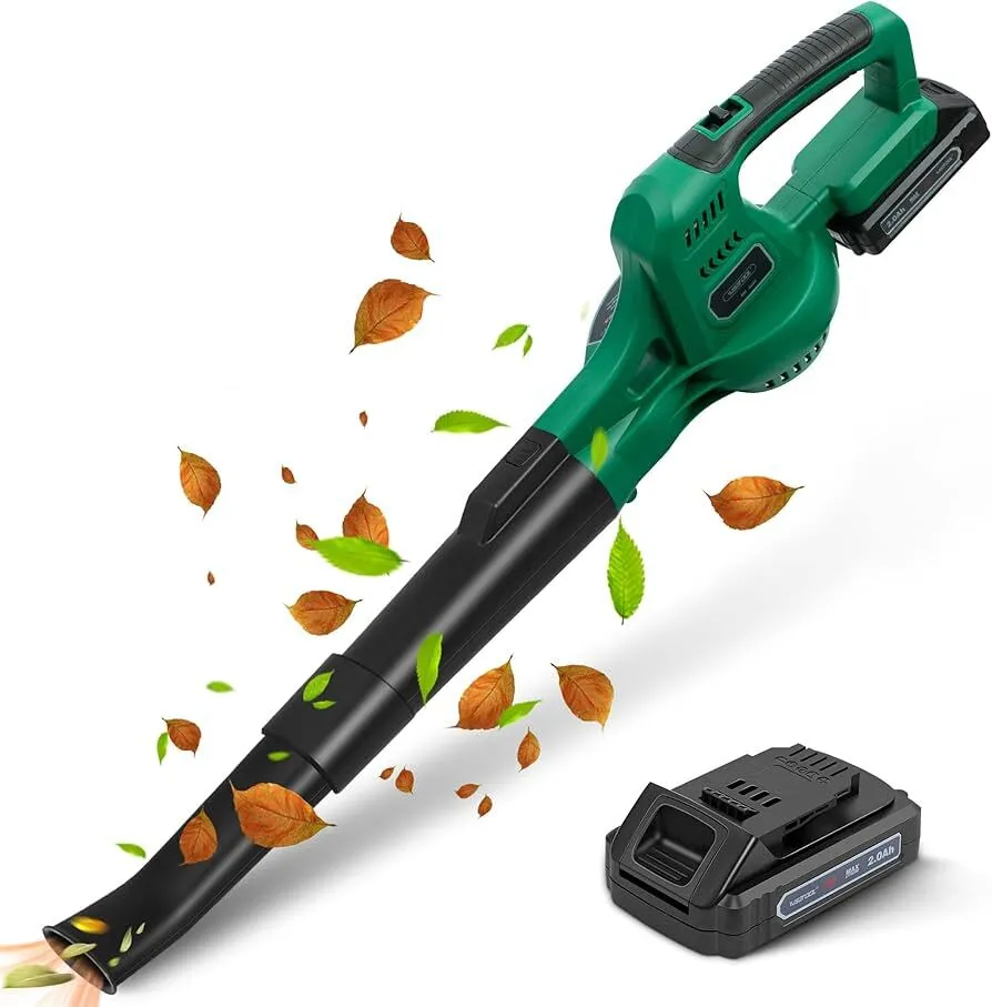 Battery operated leaf blower