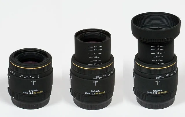 Sigma 50mm ƒ2.8 Macro Af D
