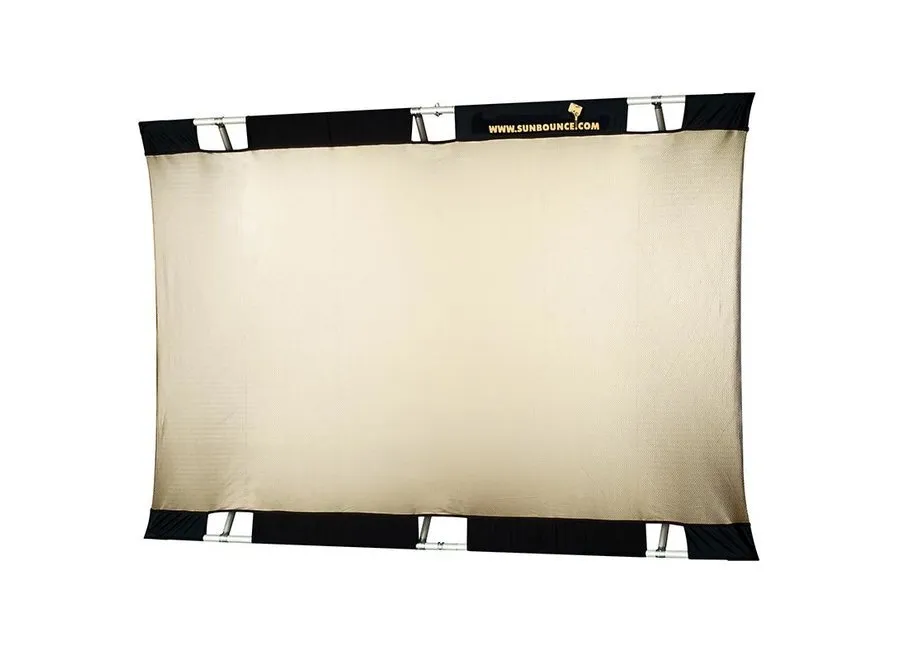 Sun-Bouncer Pro ZEBRA GOLD / WHITE 130 X 190 cm