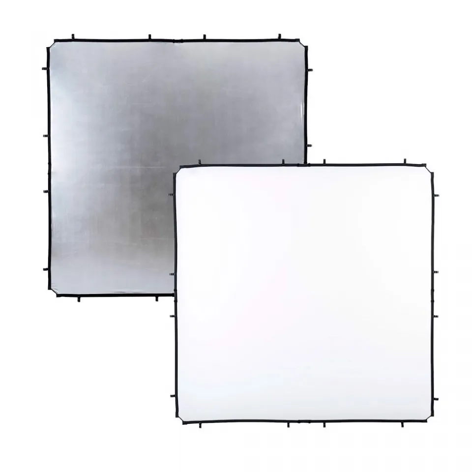 Lastolite Skylite Rapid Fabric Large 2 x 2m Silver/White