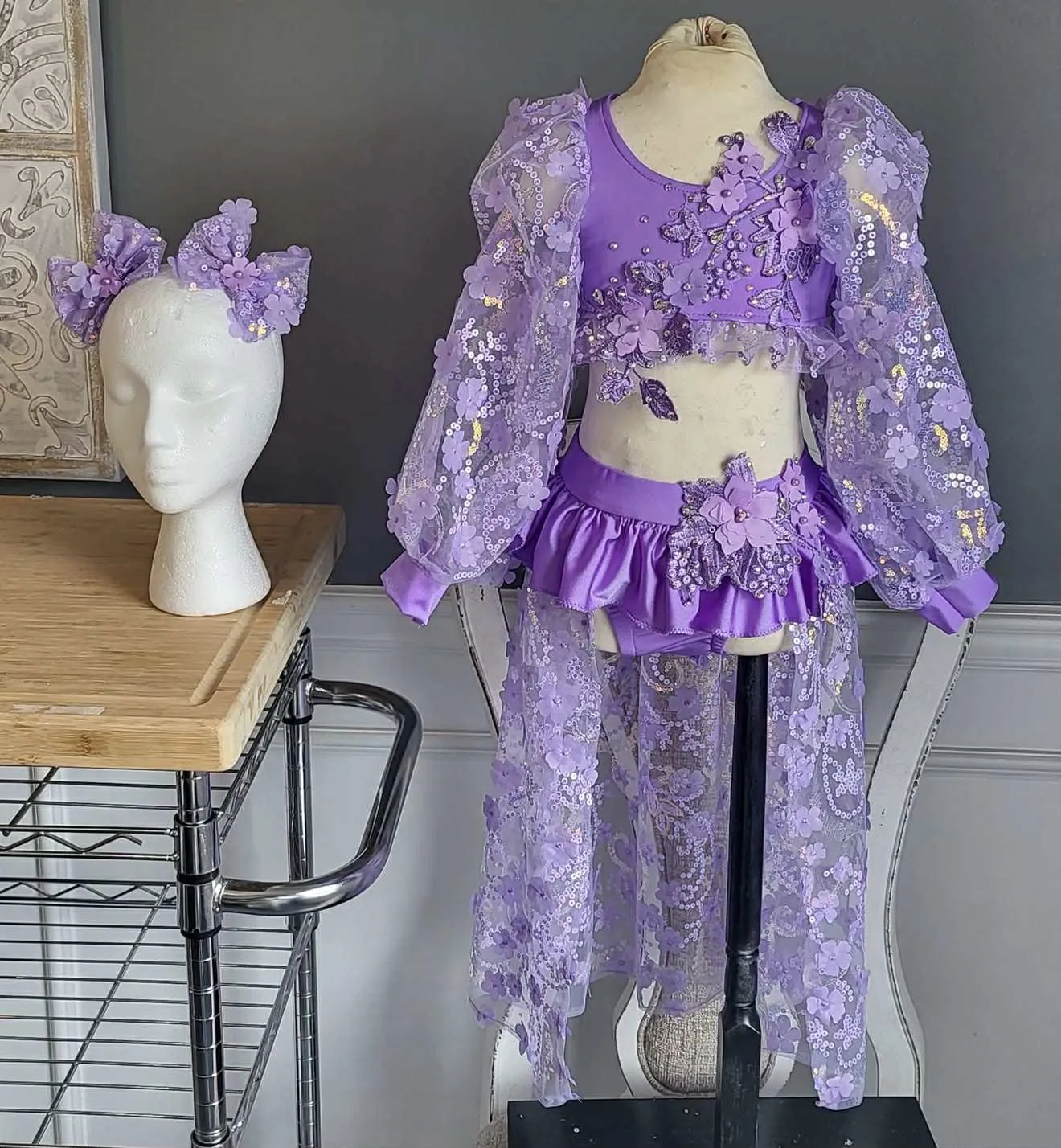 18/3 Purple Valerie Swim- Miranda Jo