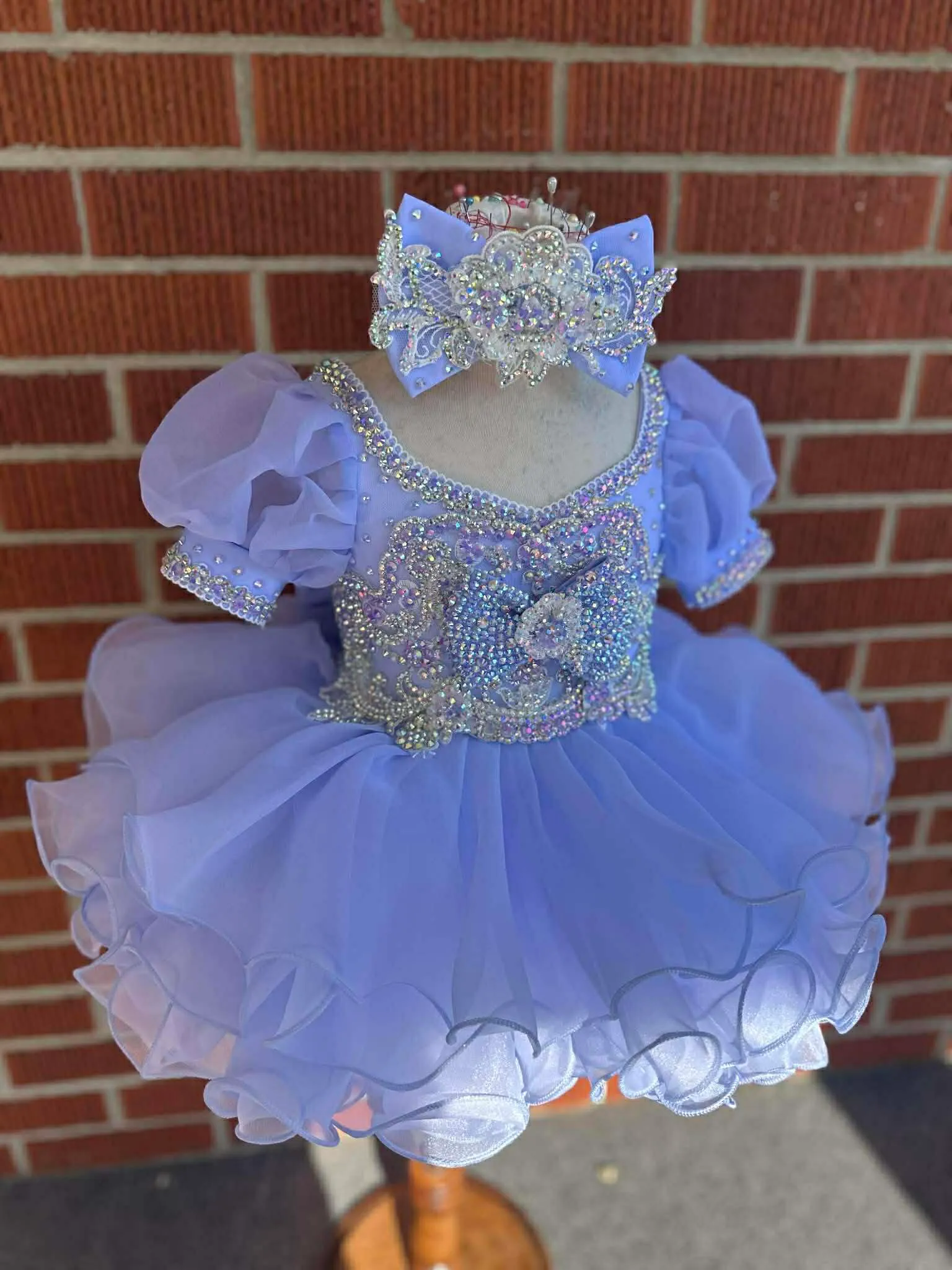 12/2 Periwinkle Babydoll glitz by Brianna K- Ginny Graham 