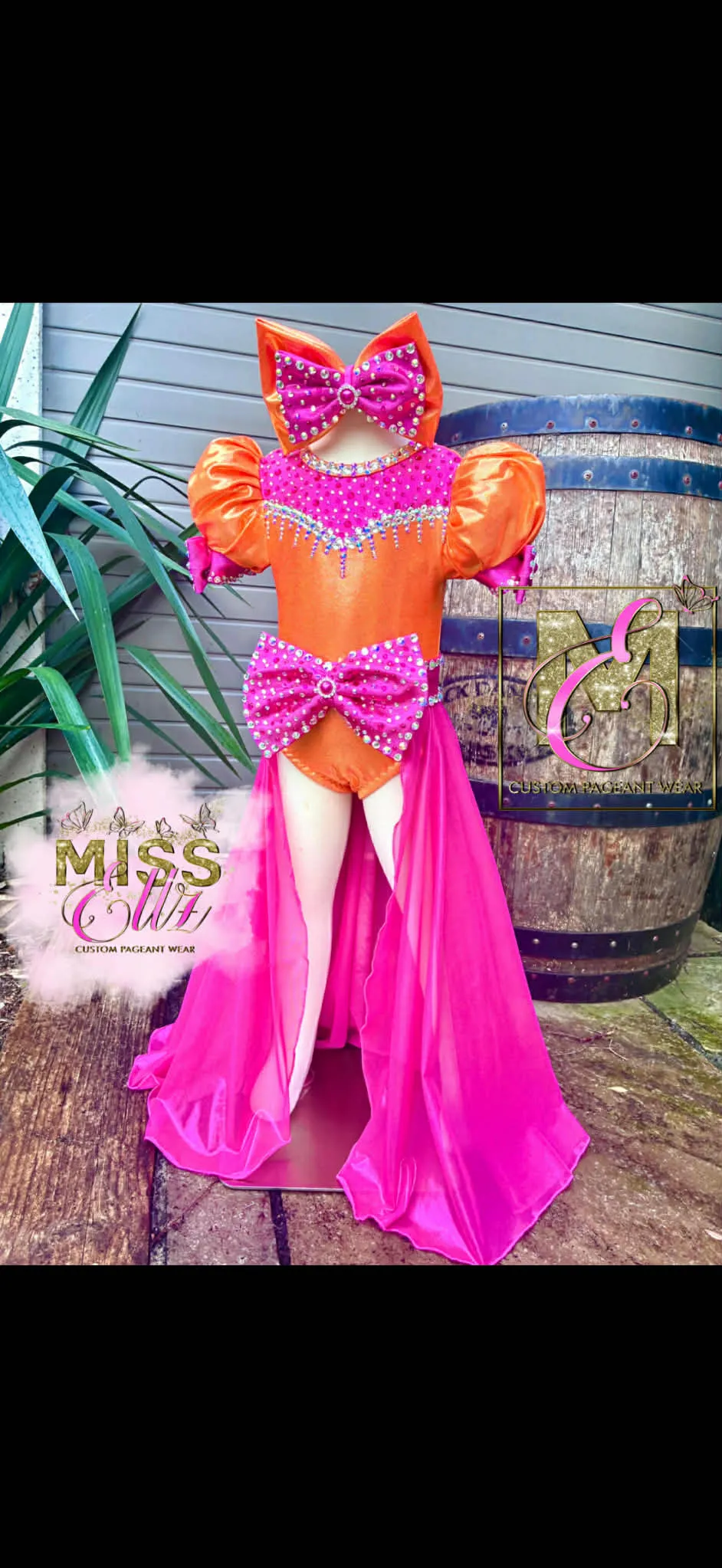9/18m Miss Ellz Neon Sunset Swim - Gracee Morris