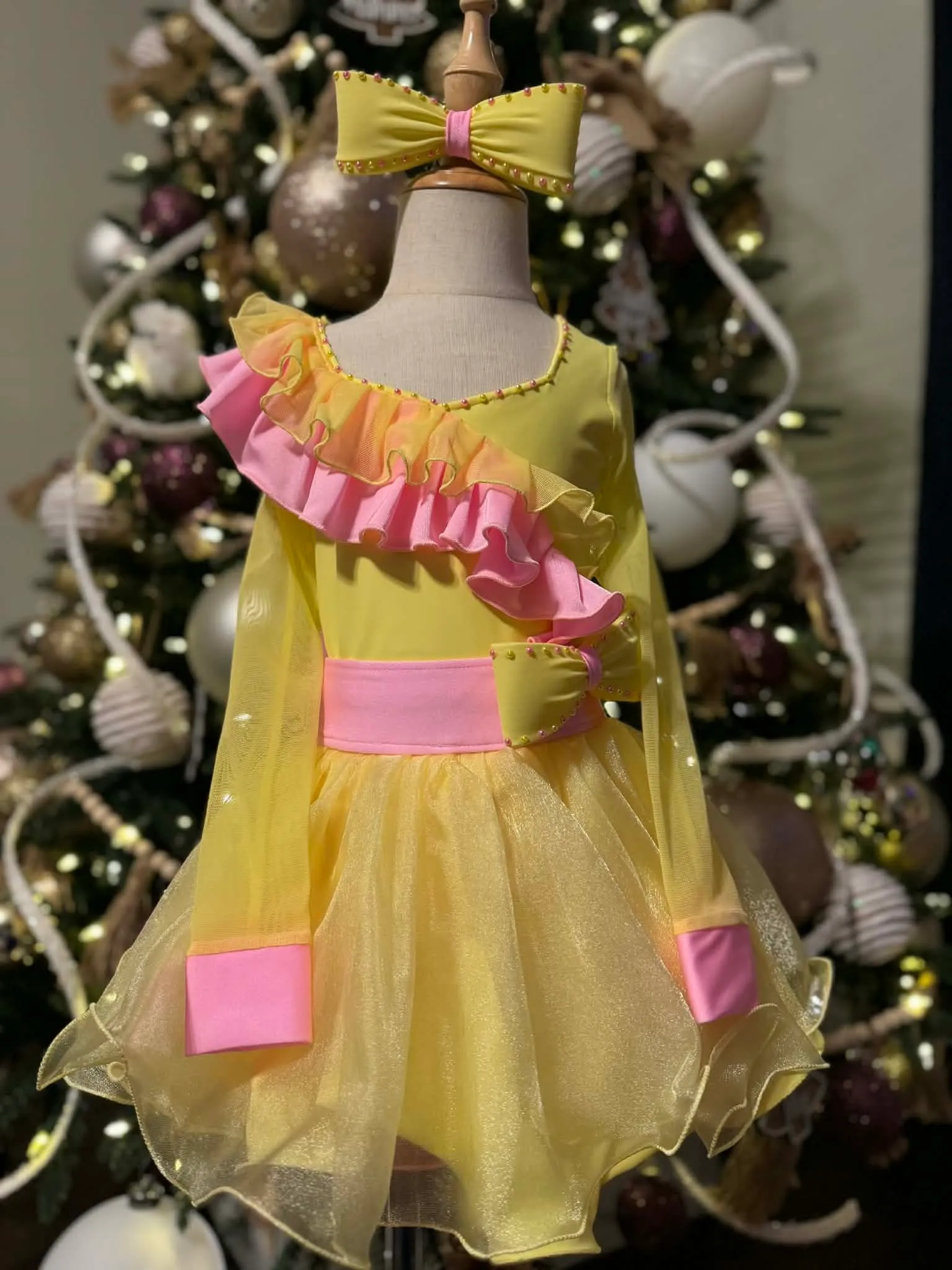 2/4 Boo Bear Yellow/Pink Natural or Casual- Katie Clodfelter