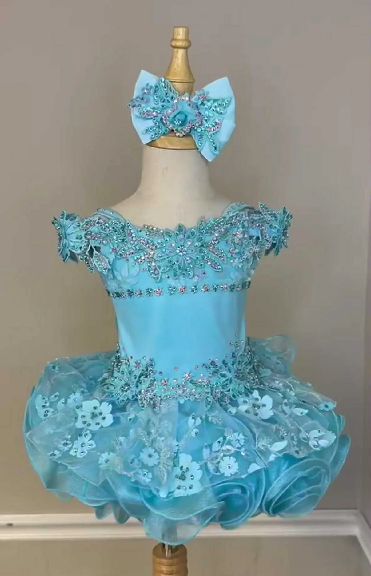 12/2 Light Blue Royalty Designs Dress- Gracee Morris