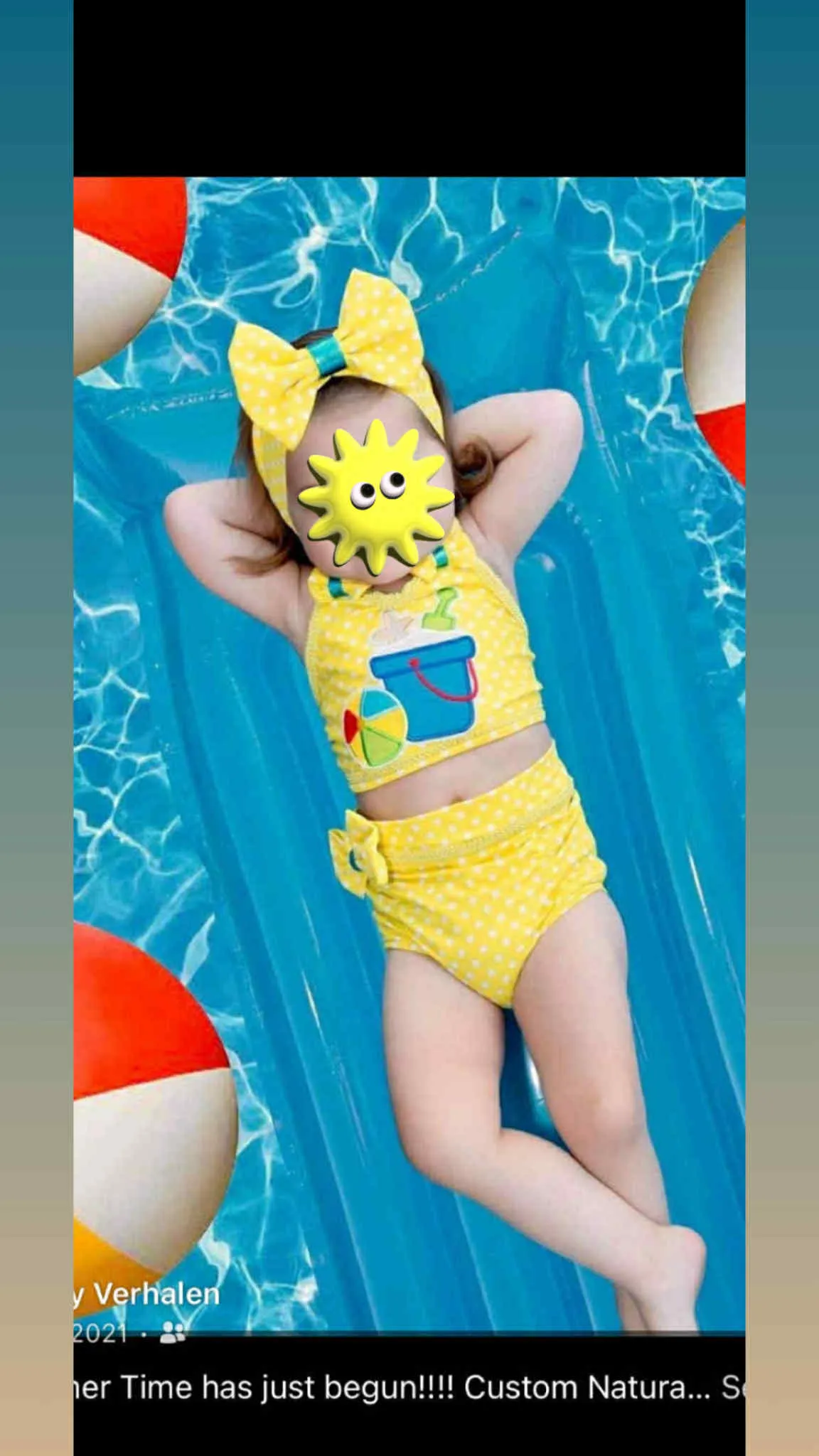 18/3 Beach Ball Swim- Kara Vaughn