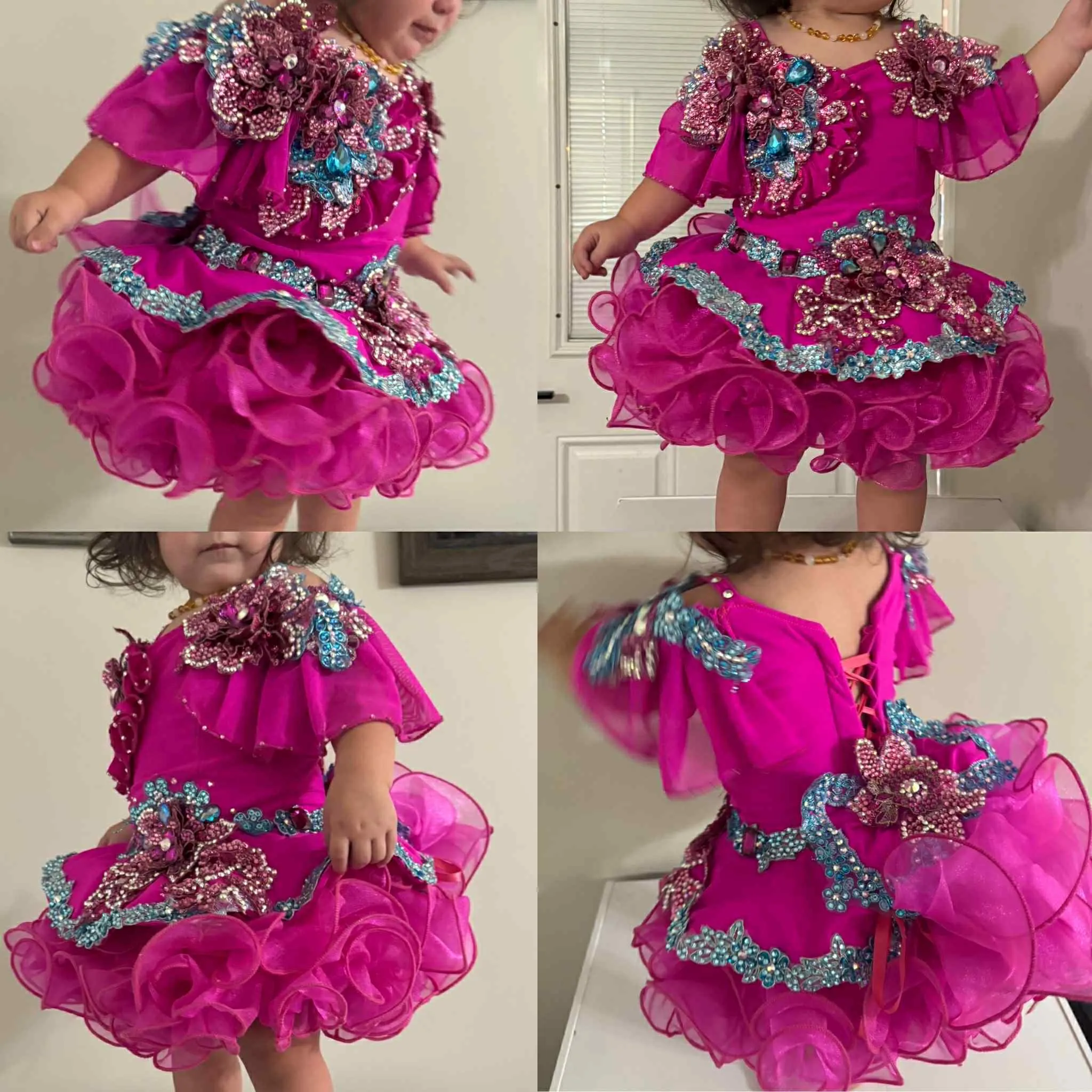 18/3 Sandra Parker Hot Pink Glitz- Fallon Hackett