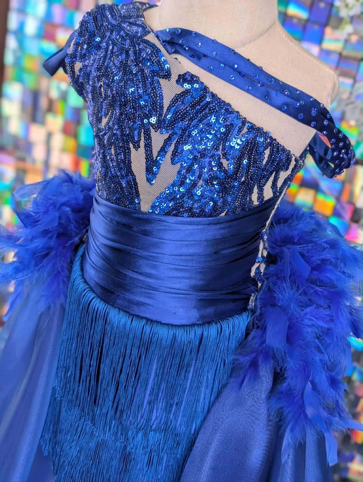 2/4 Blue Flapper Fun Fashion- Katie Clodfelter