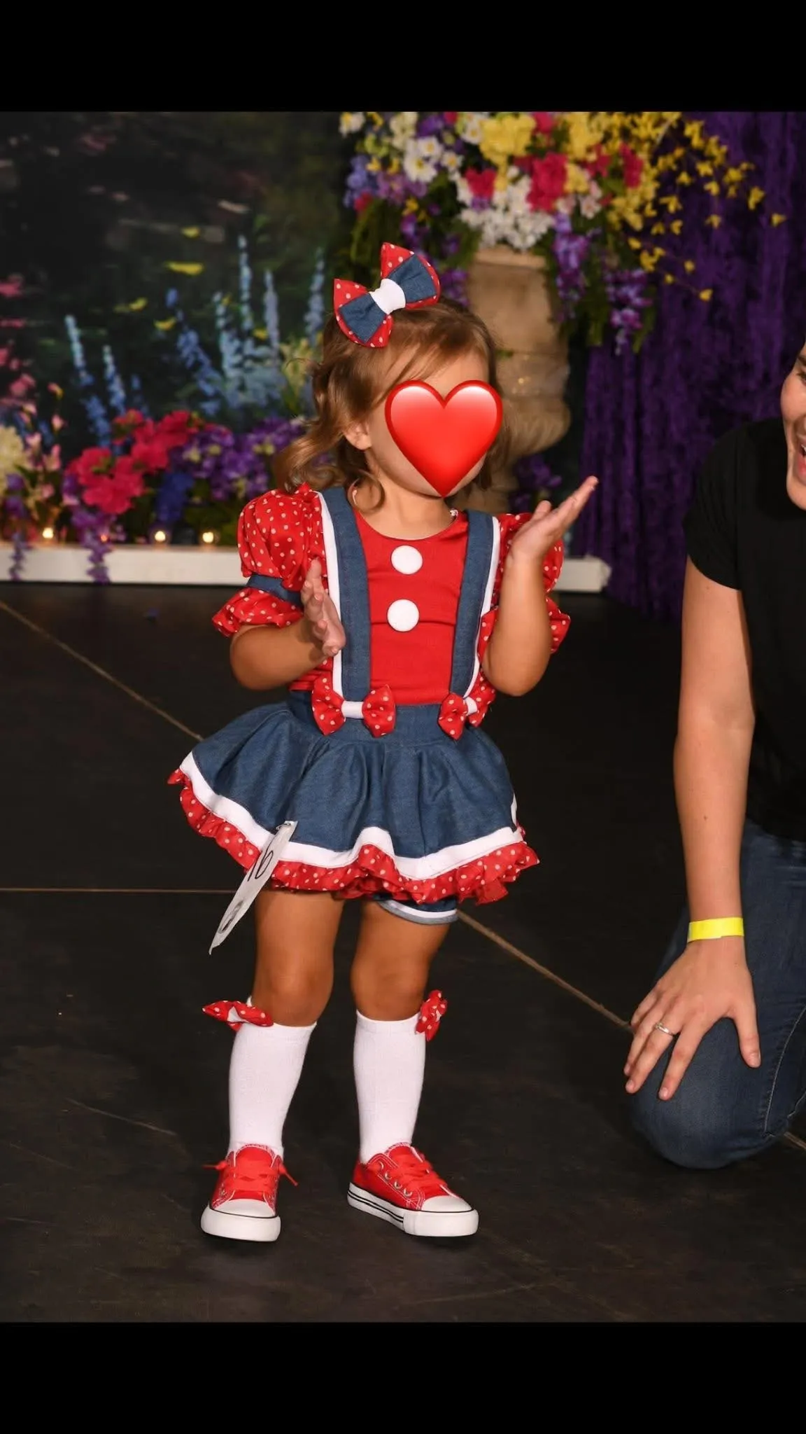 12/2 Mendy Sharp Red, White and Blue Casual-Kara Vaughn