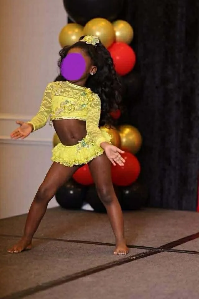 18/3 Yellow Cinderella Fashions Swim- Kelsie Huggins