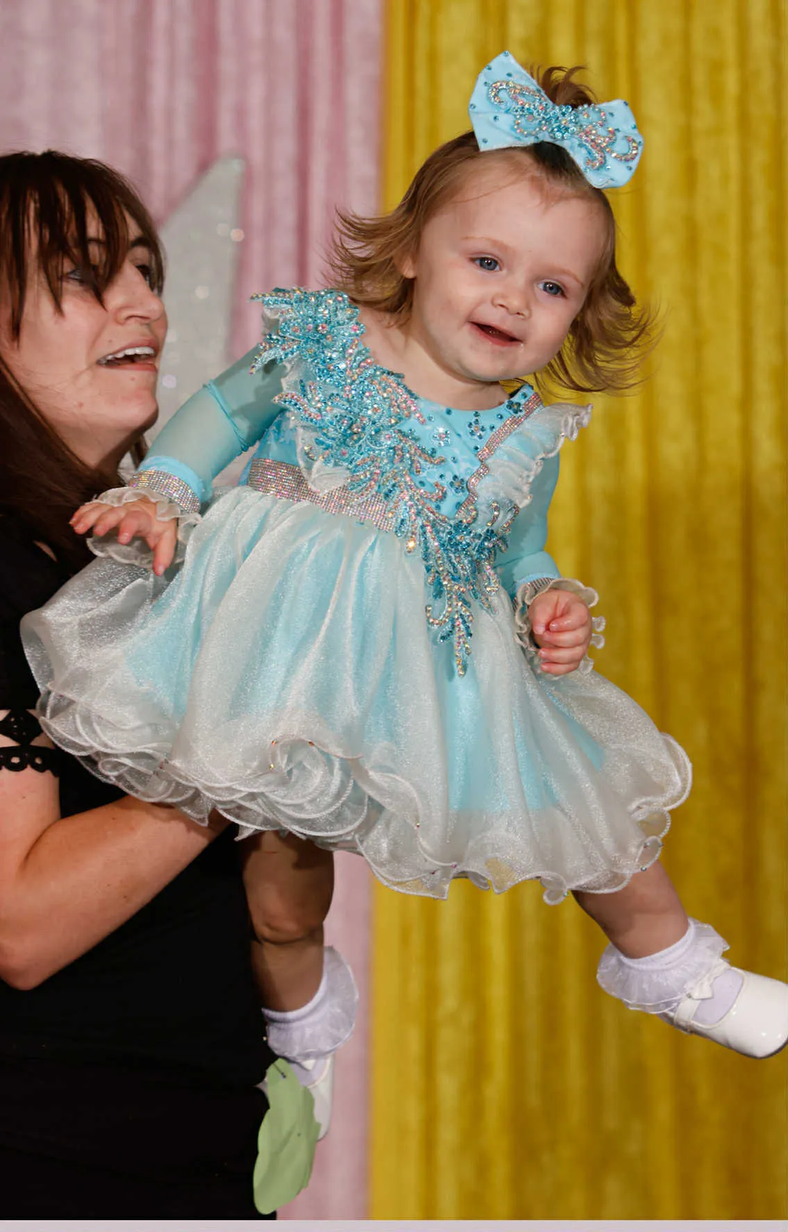 12/2 Ice Blue Charissa Buckley Glitz- Miranda Jo