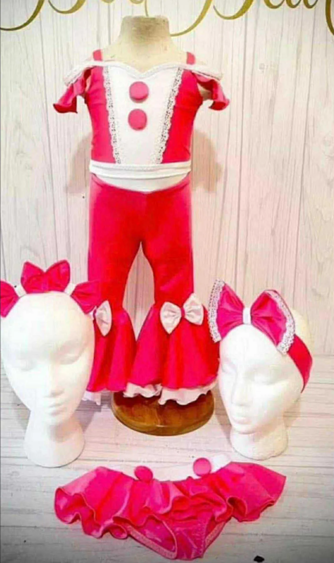 12/2 Boo Bear Natural Swim/Casual Combo- Miranda Jo