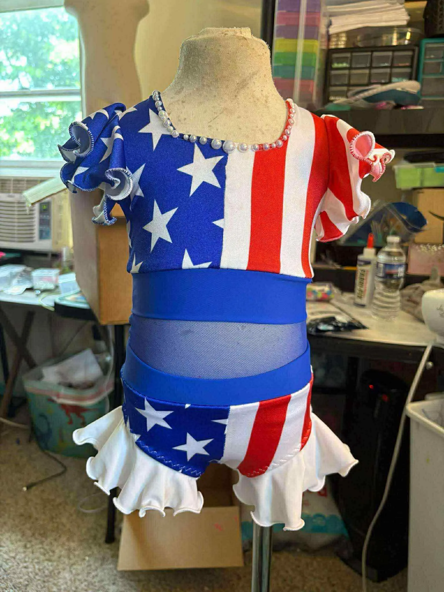 6/18m Boo Bear RWB- Skye Moylan