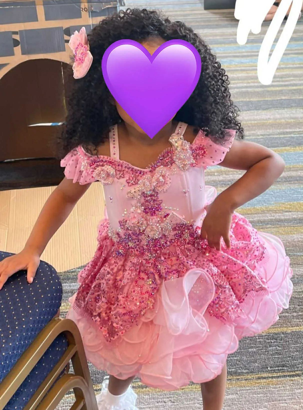 2/4 Teresa Yee Pink Dress- Fallon Hacket