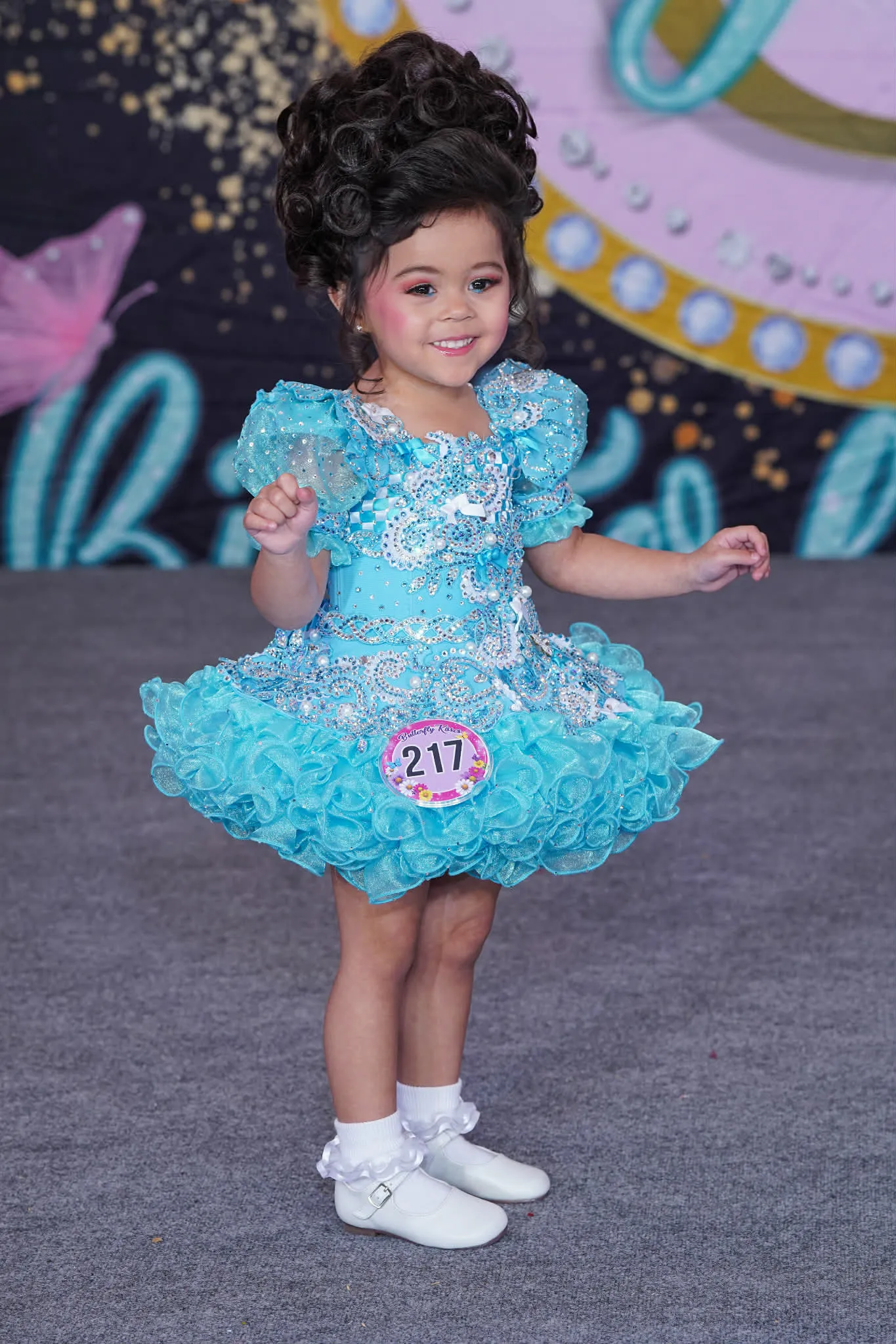 12/2 Blue and White Cinderella Fashions- MB