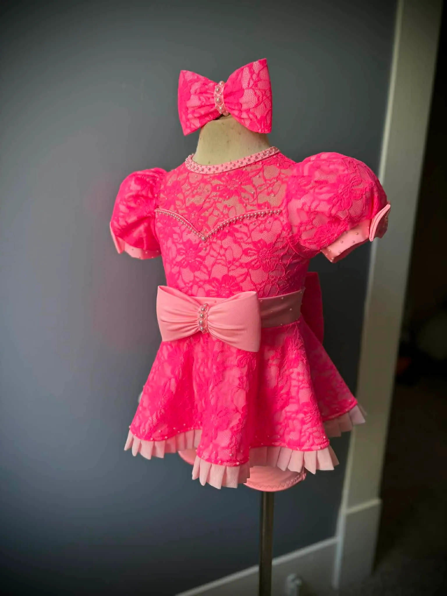 2/4 Pink Boo Bear Casual- Katie Clodfelter