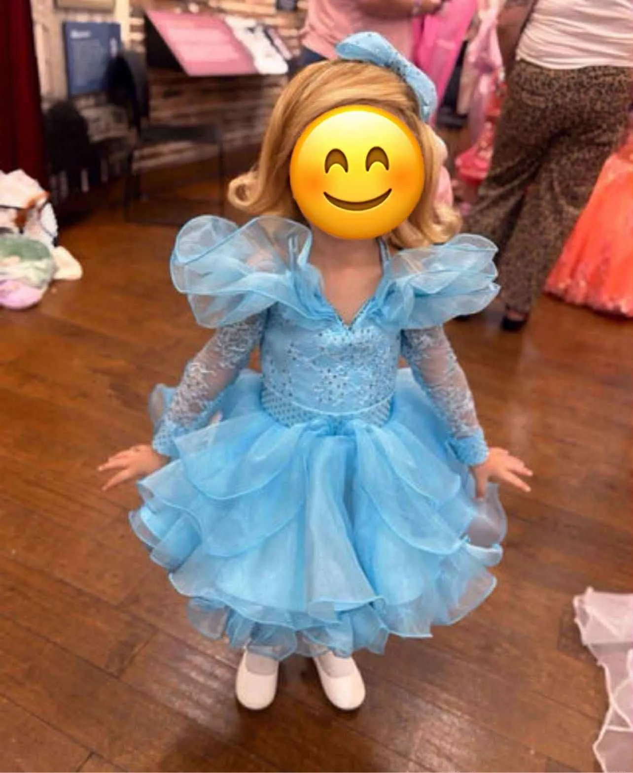 2/4 Blue Toni O Natural Dress-K.B.