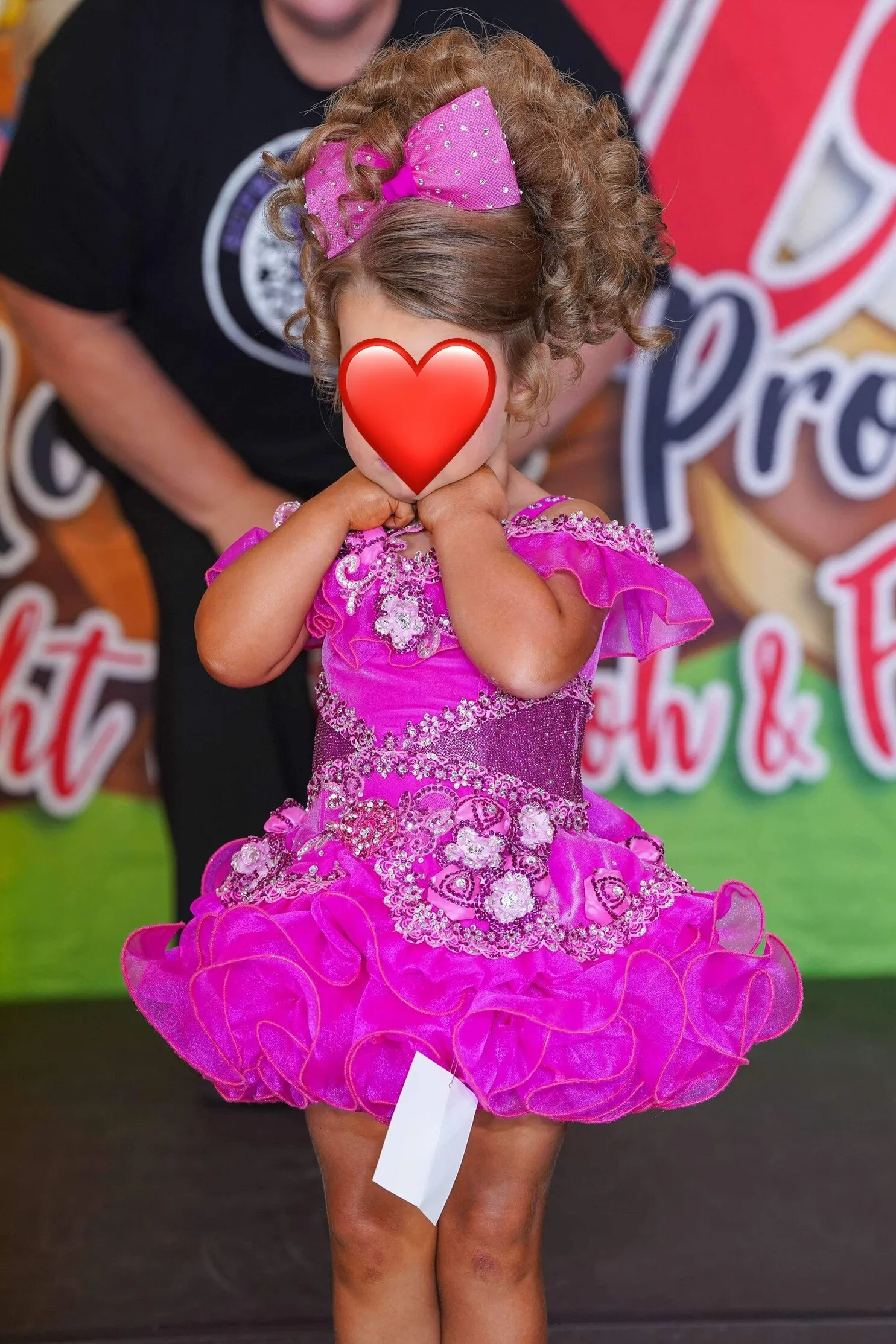 18/3 Hot Pink Ruby Belle- Miranda Jo