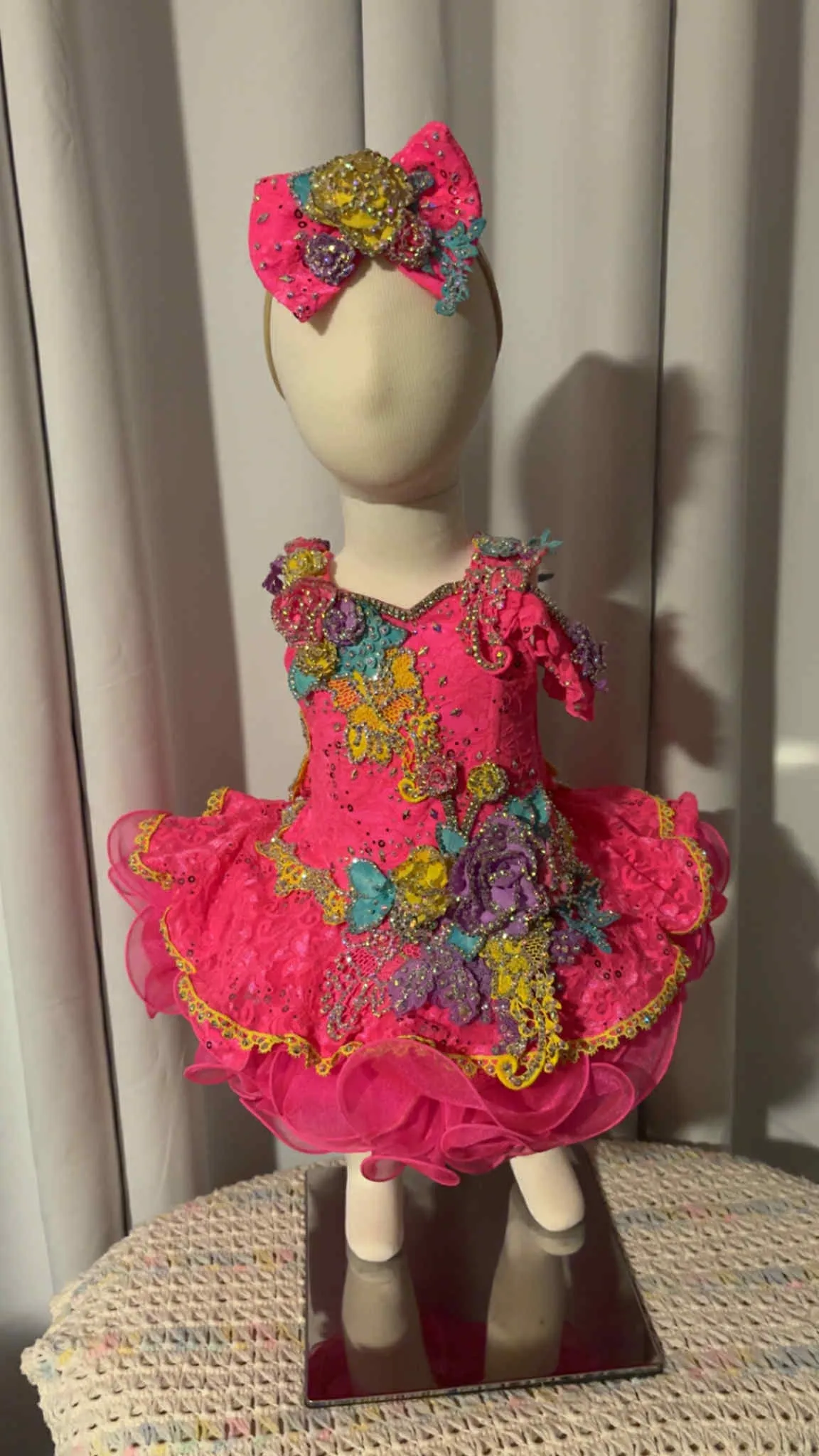 12/2 Pink/Yellow Luna Amori Dress- Skyle Moylan