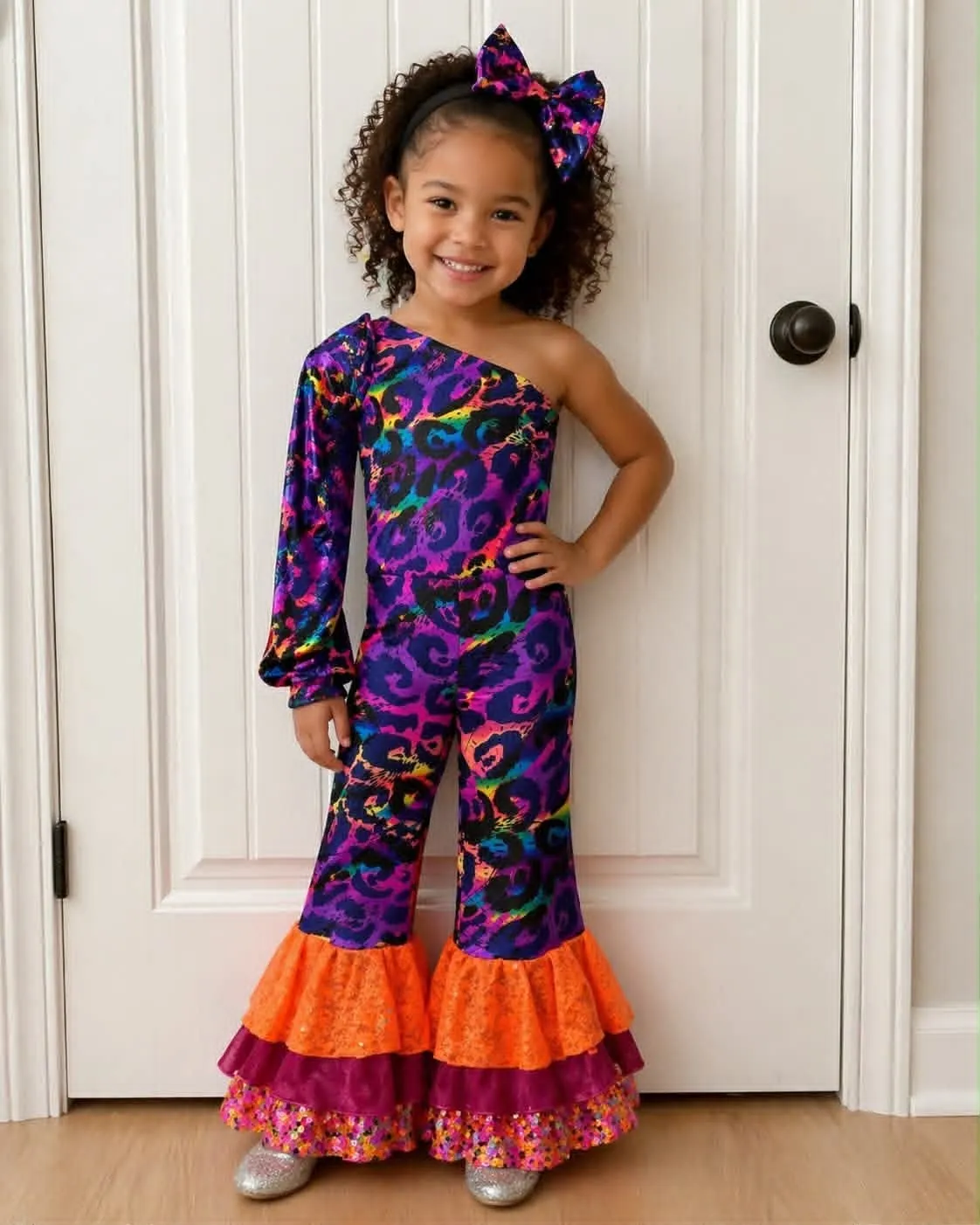 2/4 Neon Rainbow Animal Print Fun Fashion- Fallon Hackett