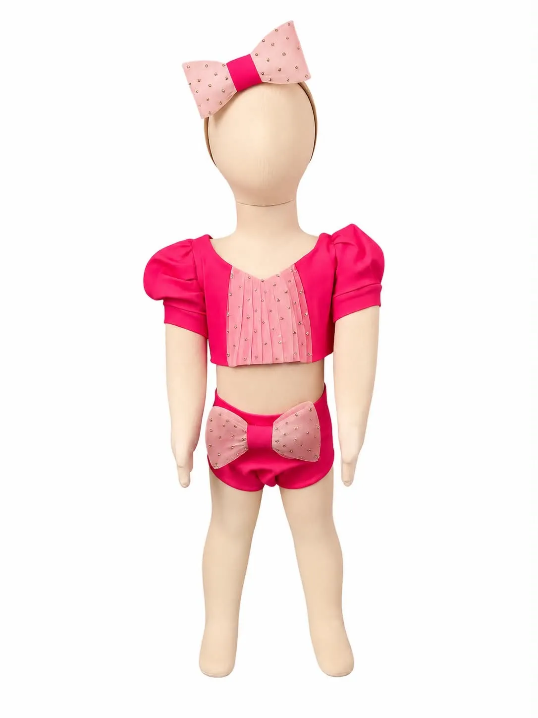 12/2 Pink Glitz Hannah Hack Swim - Skye Moylan 