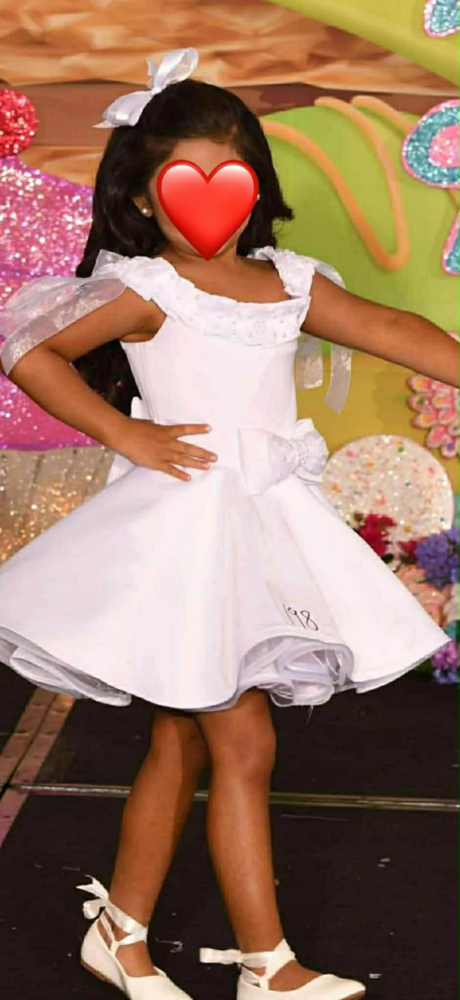 4/6-5/7 White Rachel Martinez Natural Dress