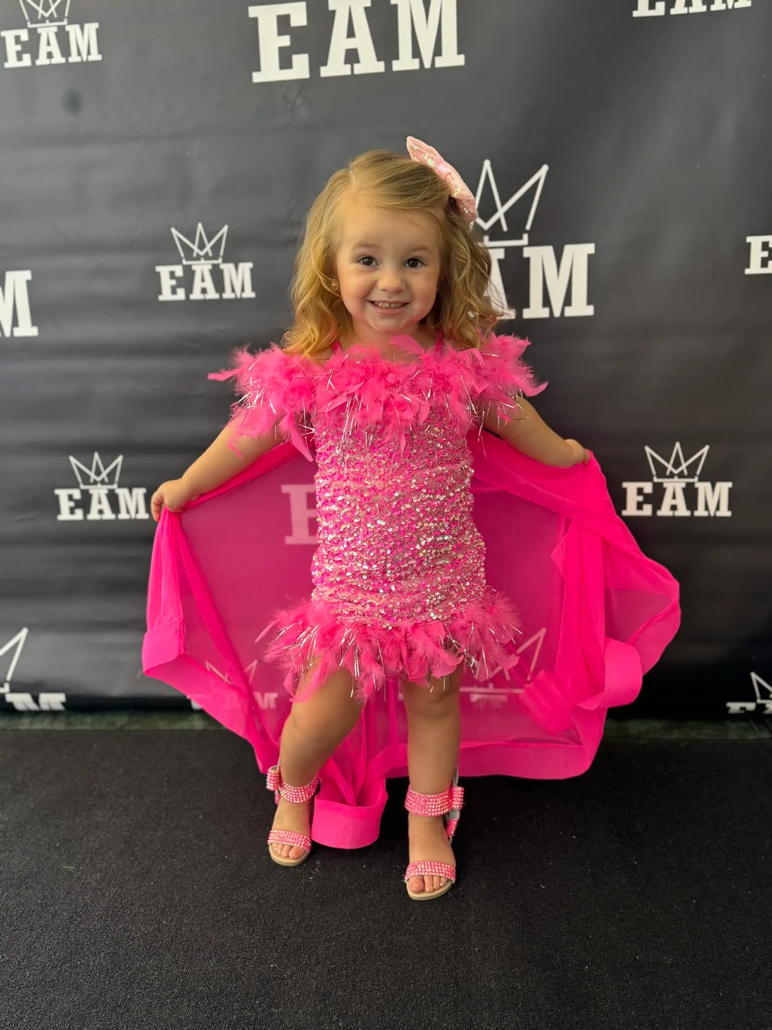 18/3 Hot Pink Flamingo Fun Fashion- Katie Clodfelter