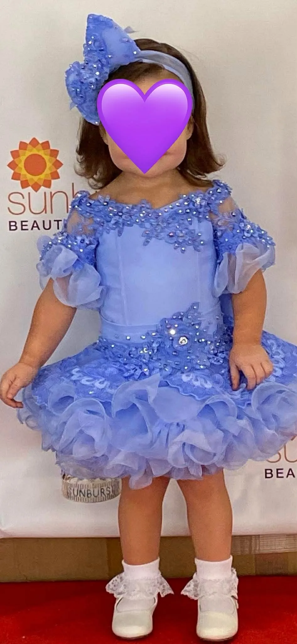 12/2 slim 18/3 Connie Hobson Periwinkle Semi glitz- Skye Moylan