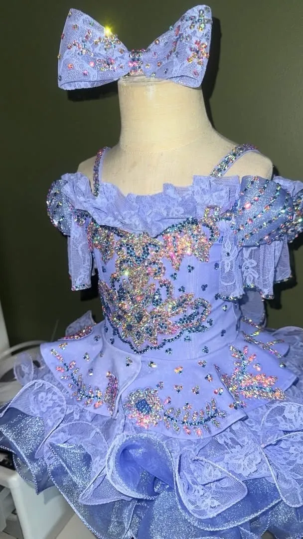 18/3 Ember Glitz Periwinkle Mega Glitz - Skye Moylan 