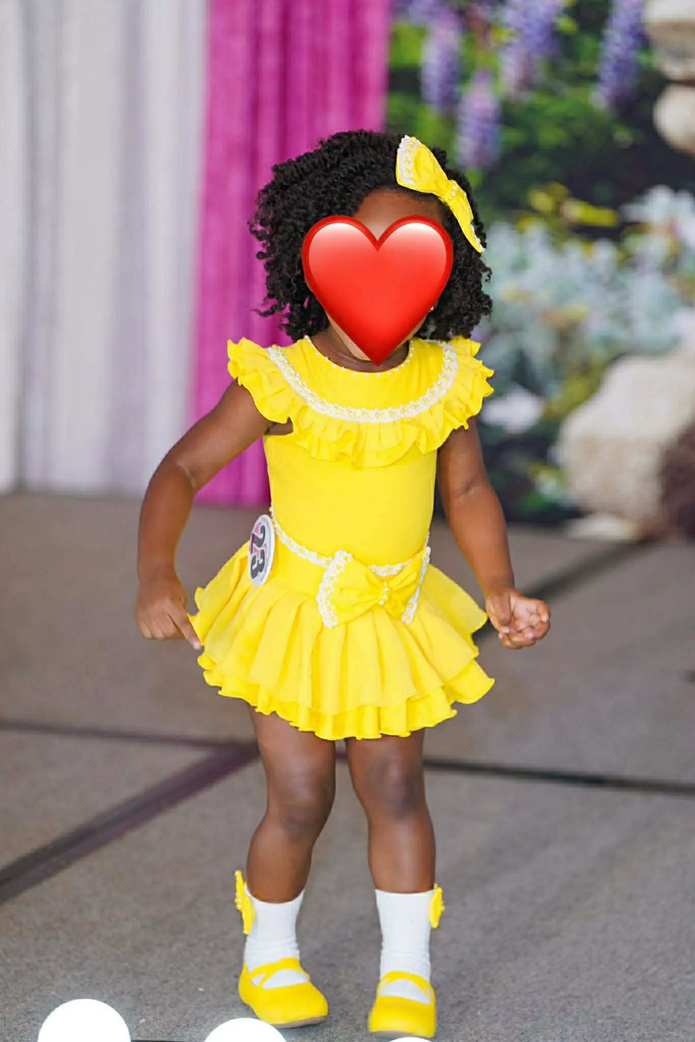 18/3 Yellow Boo Bear Casual- Chelis Matthews