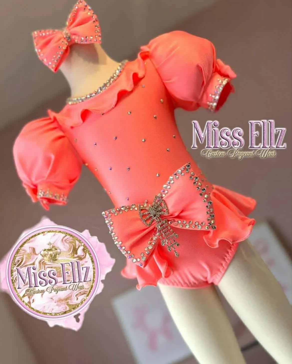2/4 Miss Ellz Coral Swim- Anna Baker