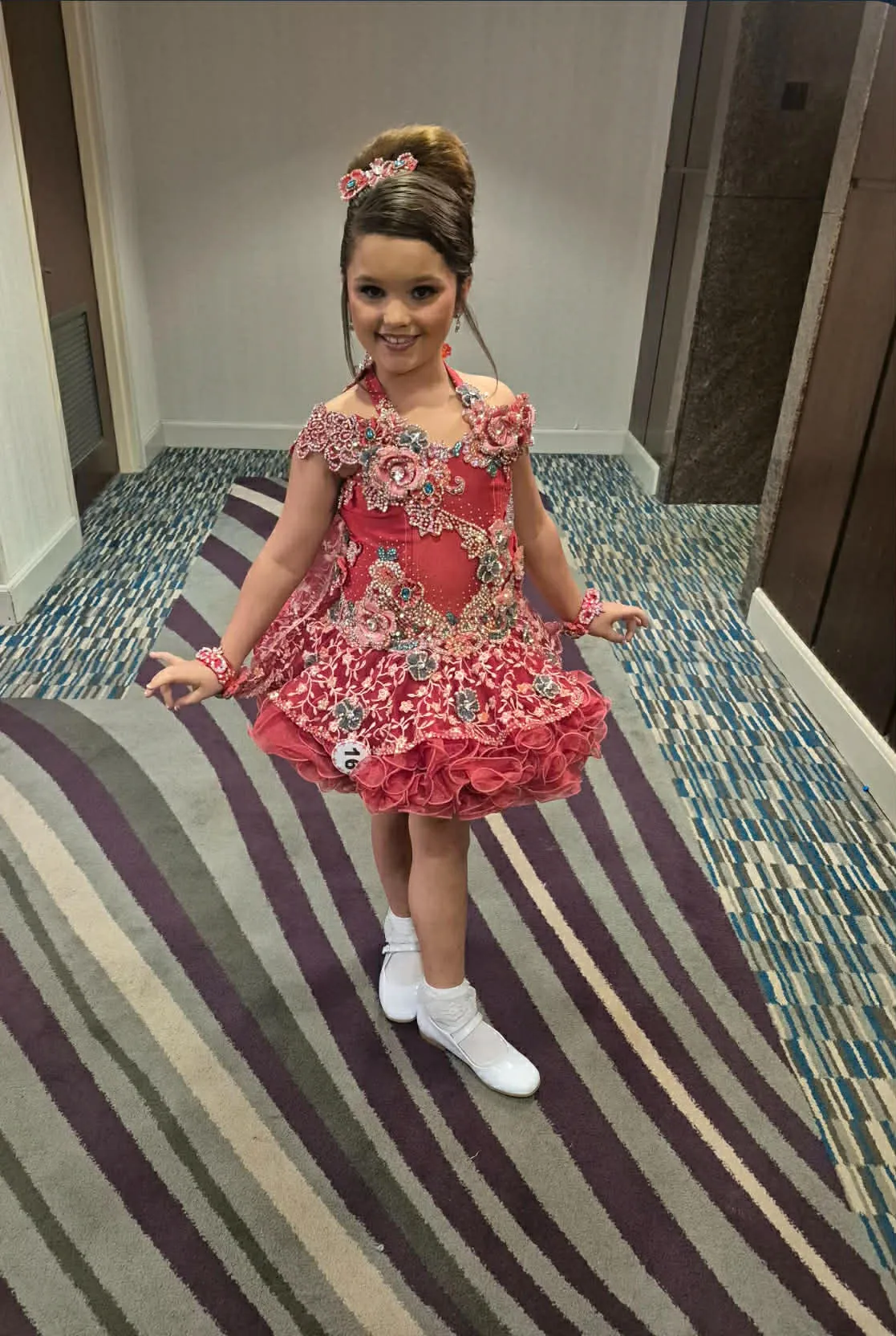 5/7 Coral Glitz- Fallon Hackett