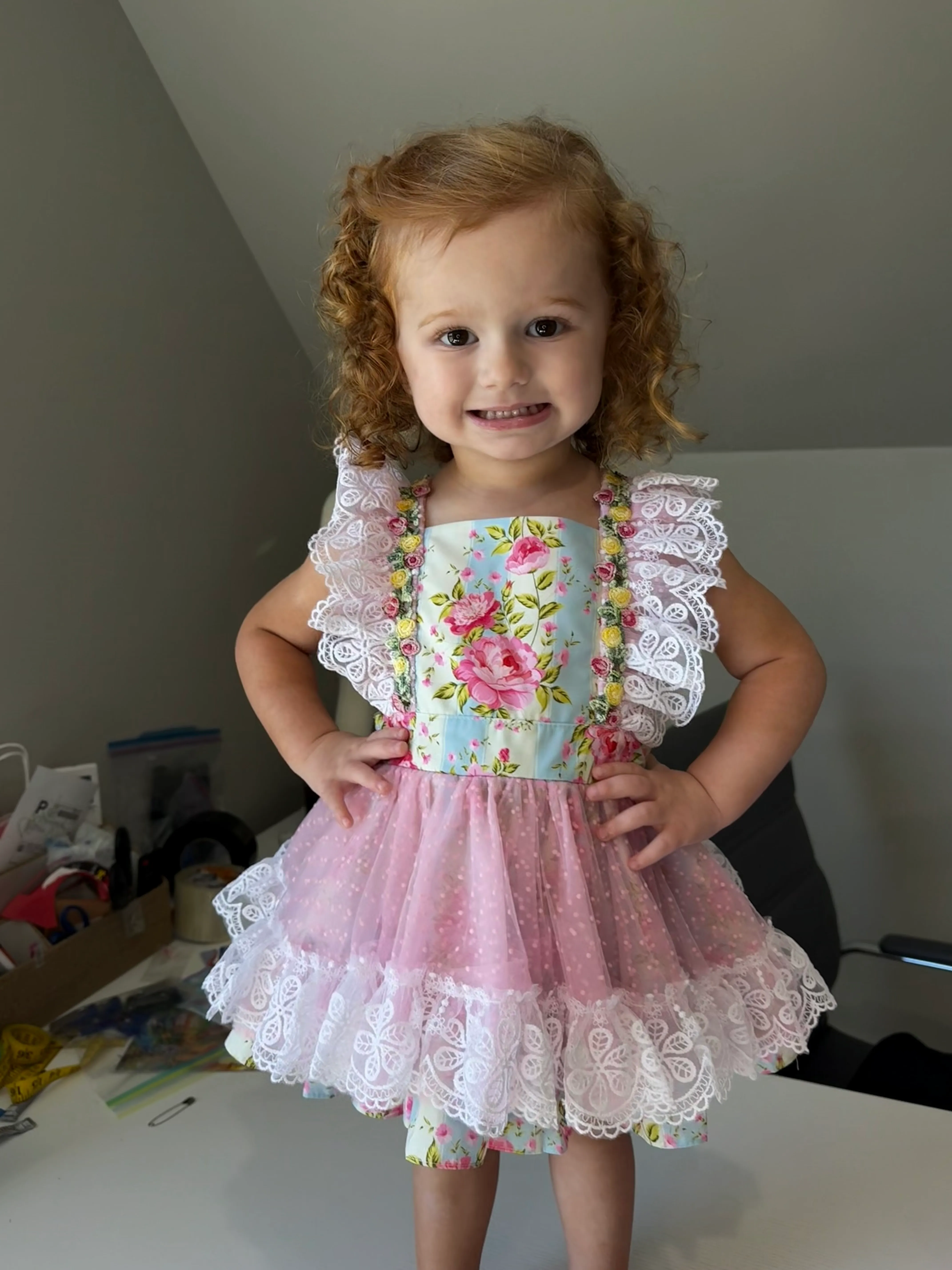 Pink Carnation Casual Wear Two Piece 24M