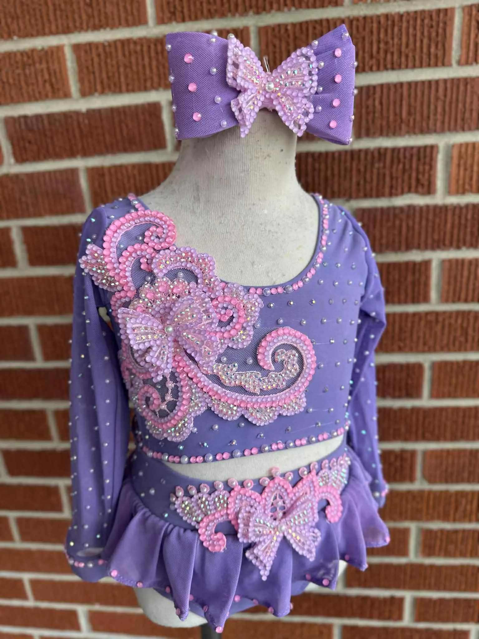 12/2 Purple Brianna Swim- Gacee Morris