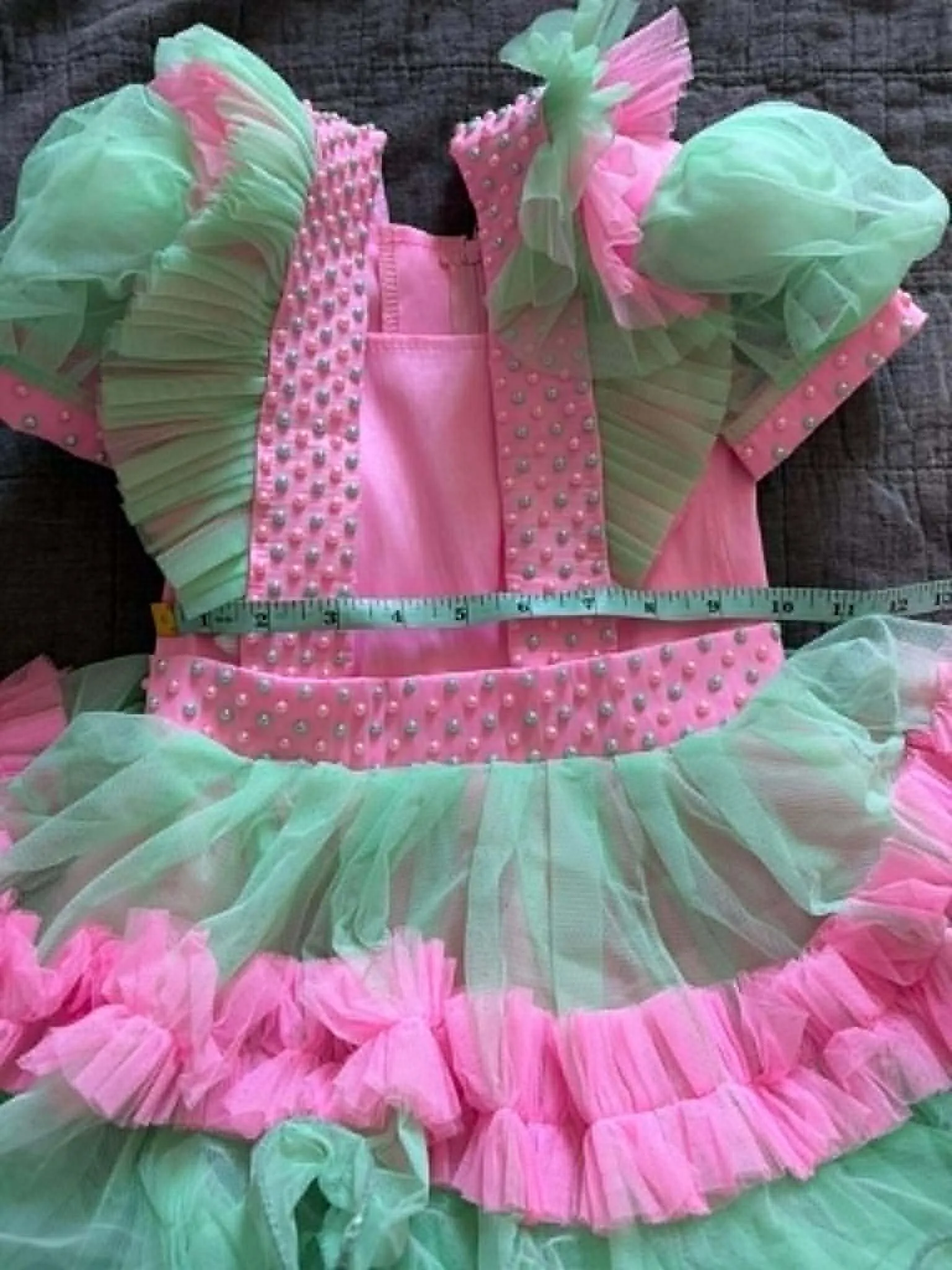 18/3 2/4 Pink and Mint Green Toni O Natural - Brittani Cash