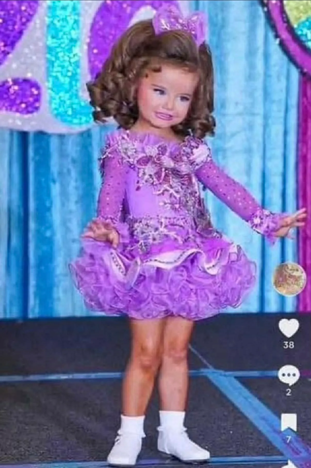 18/3 Purple Glitz Shuggy - Jaleesa Ann