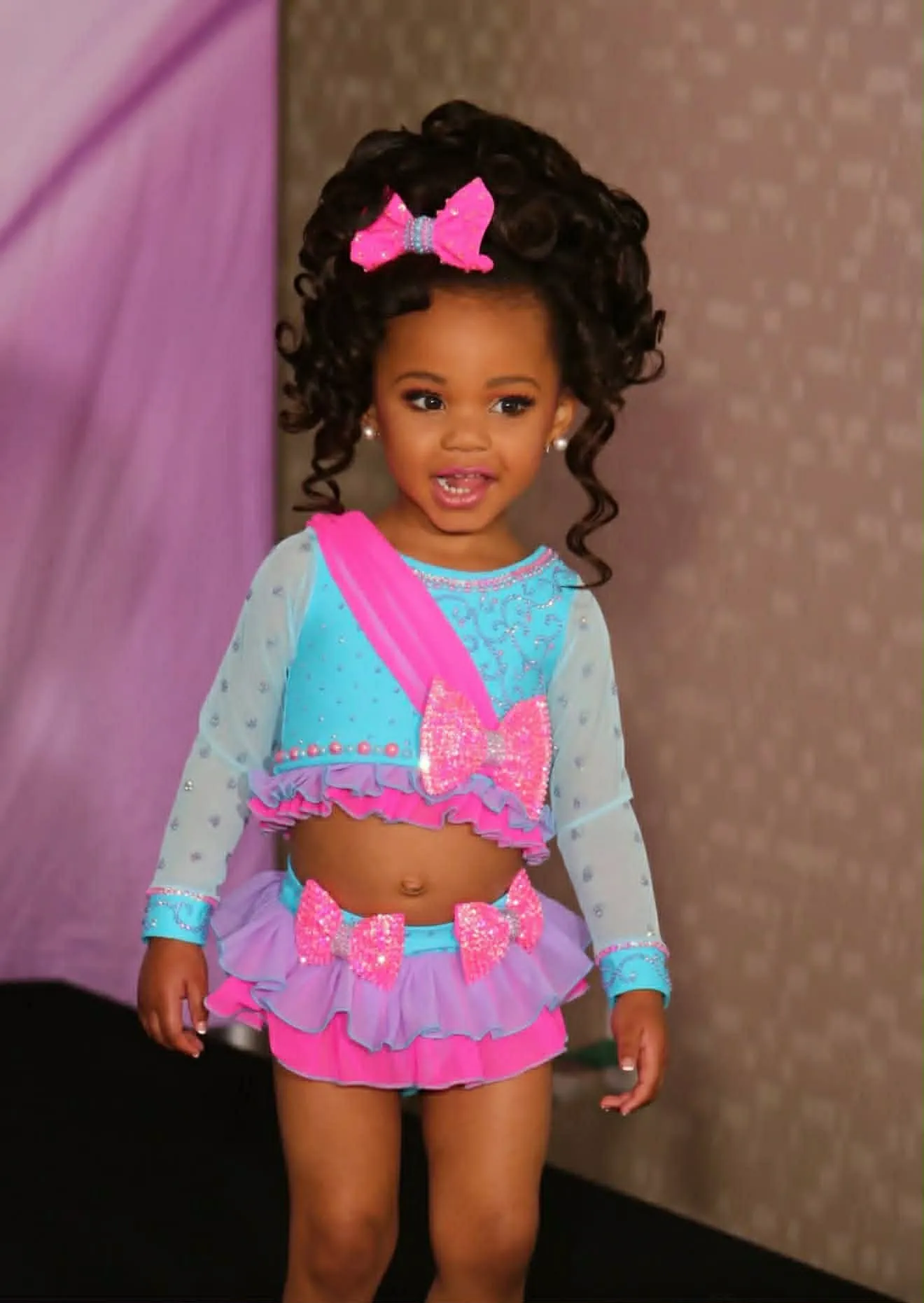 18/3 Pink/Blue/Purple Brianna Swim- Miranda Jo