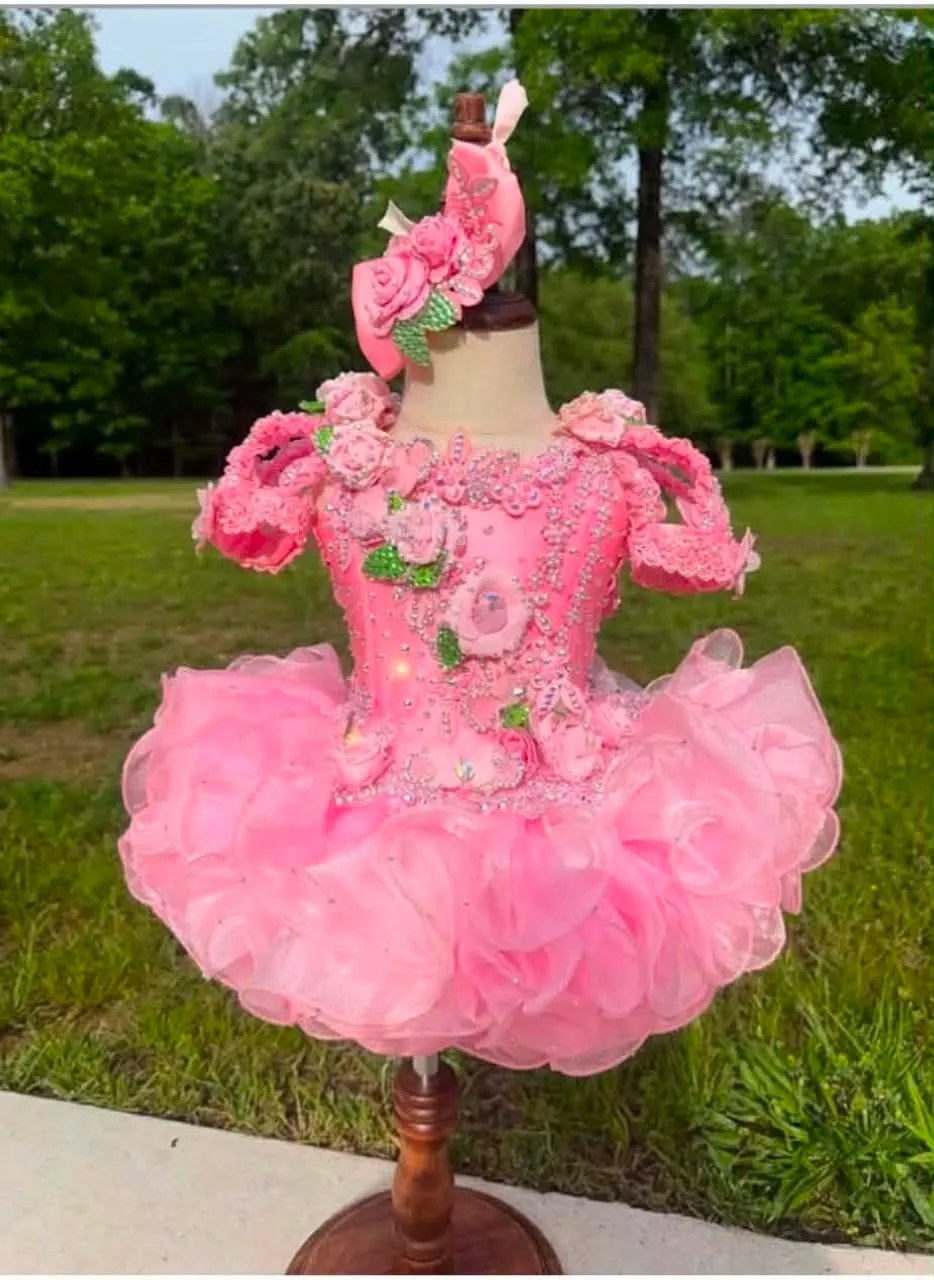 12/2 Pink Roses Cinderella Fashions Glitz - Fallon Hackett 