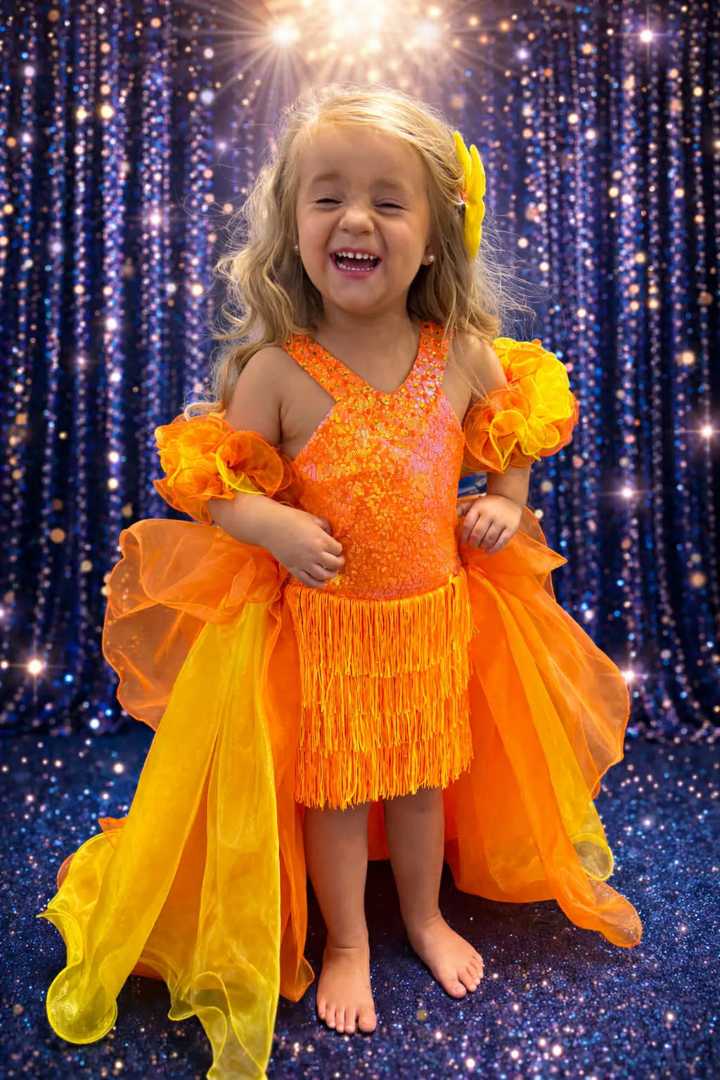 2/4 Orange Dream Fun Fashion- Katie Clodfelter