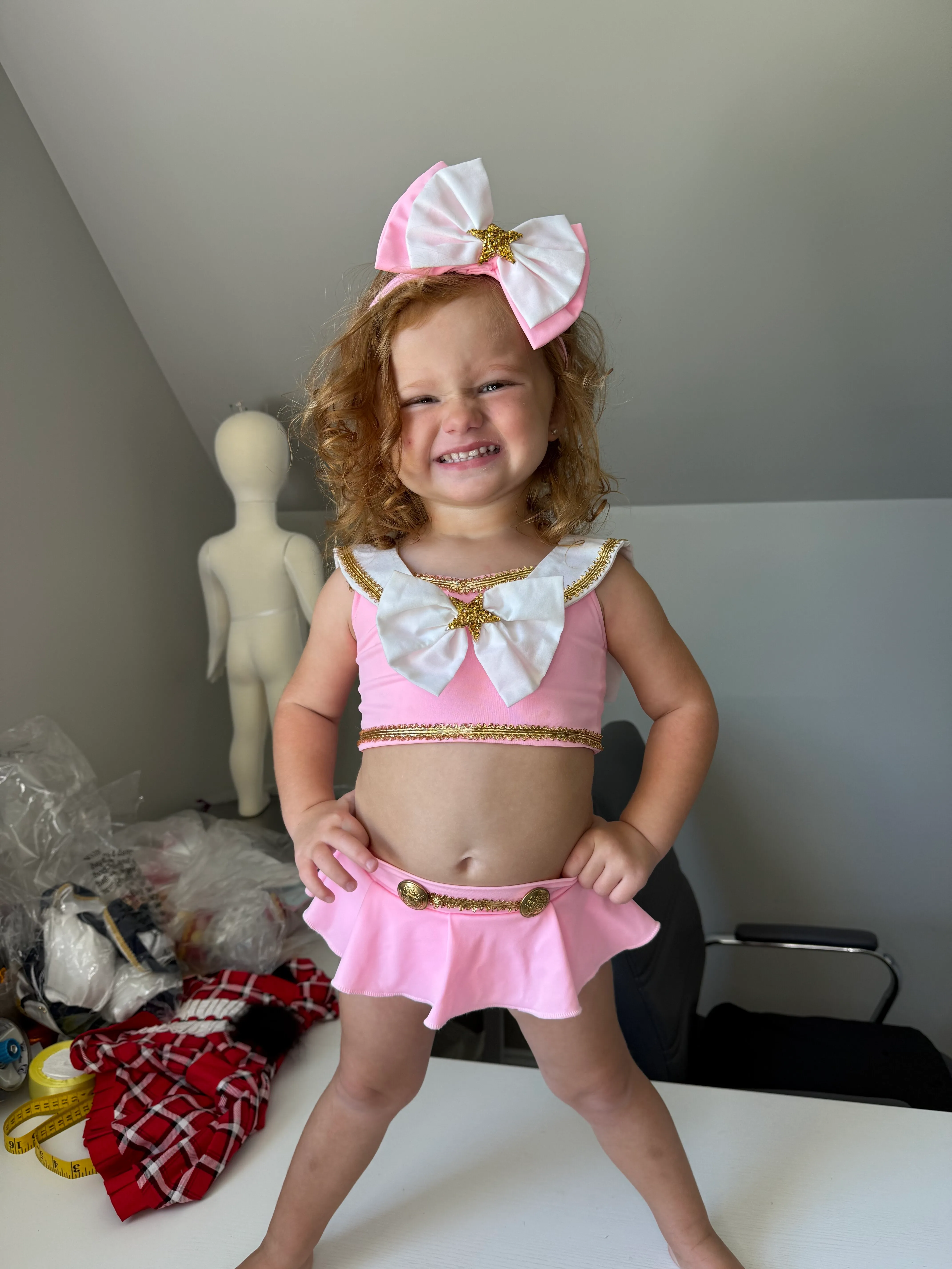 12/2-18/3 Pink Natural Sailor Swim 