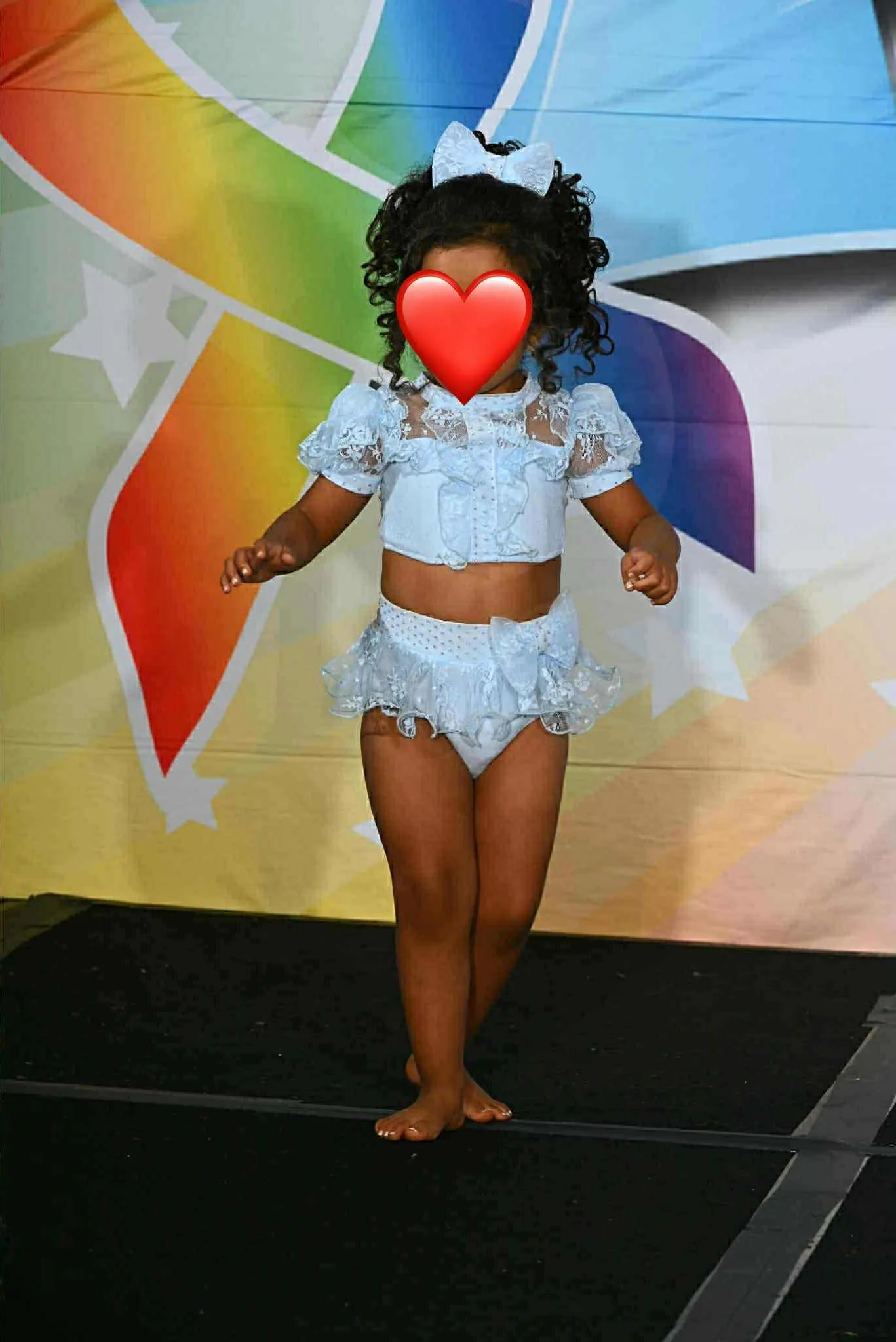 2/4 Baby Blue Toni O Swim- Kristen Nguyen