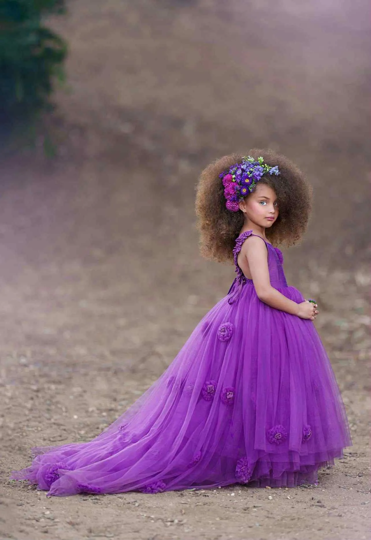 Dollcake Purple Tulle size 5 - Angela Saavedra