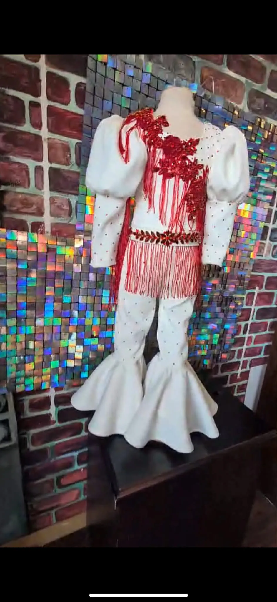 18/3 Red and White Western Wear- Kayetlyn Mattingly