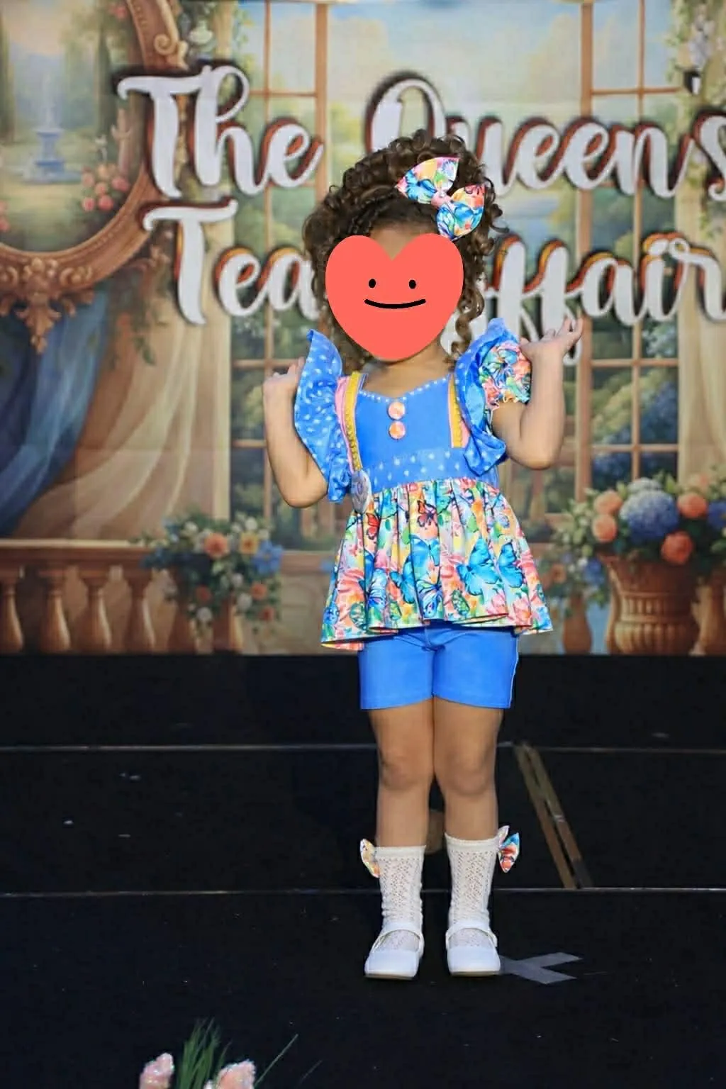 18/3 Blue Butterfly Casual- Jessica Walker