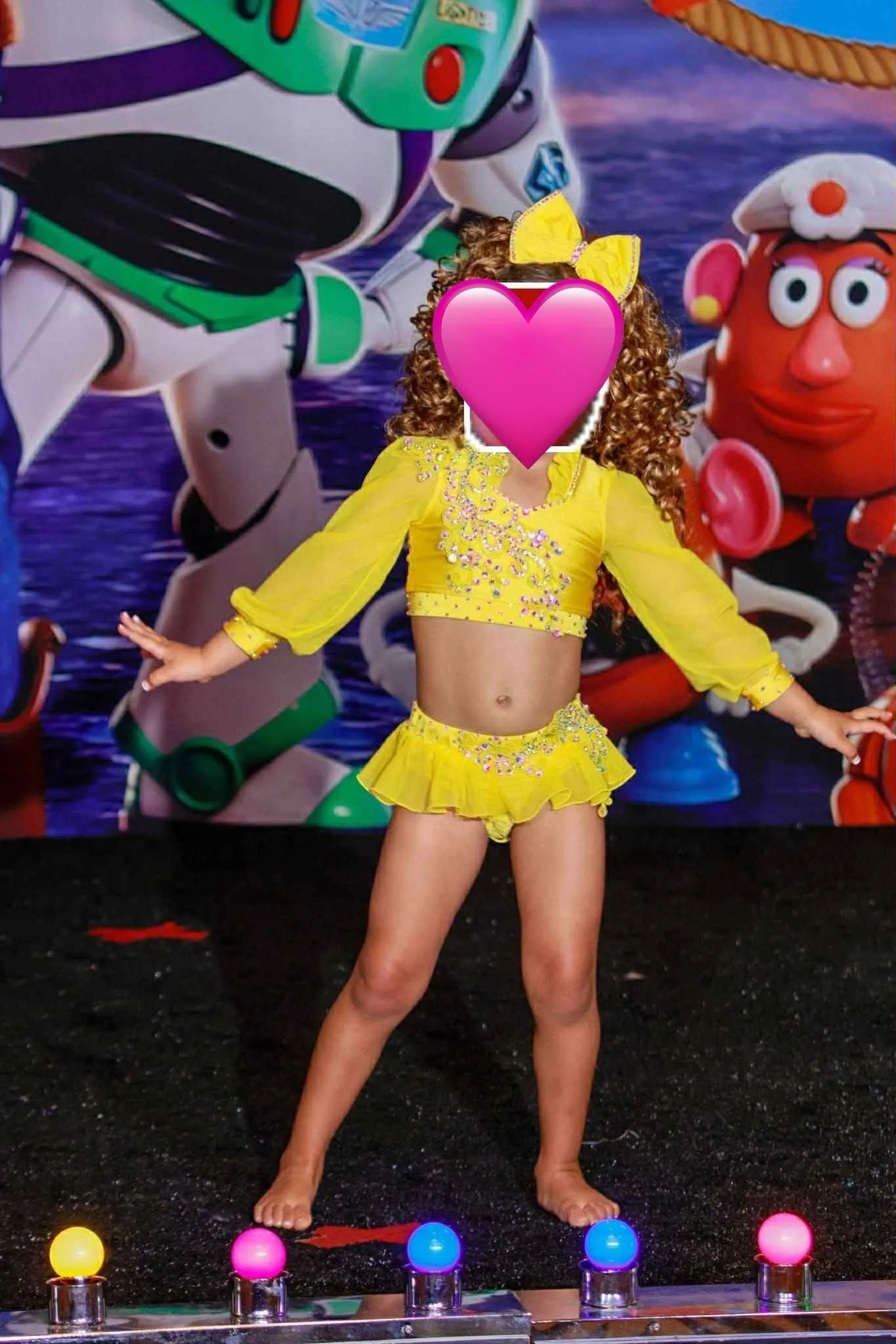 12/2-18/3 Yellow Boo Bear Swim-Kara Vaughn