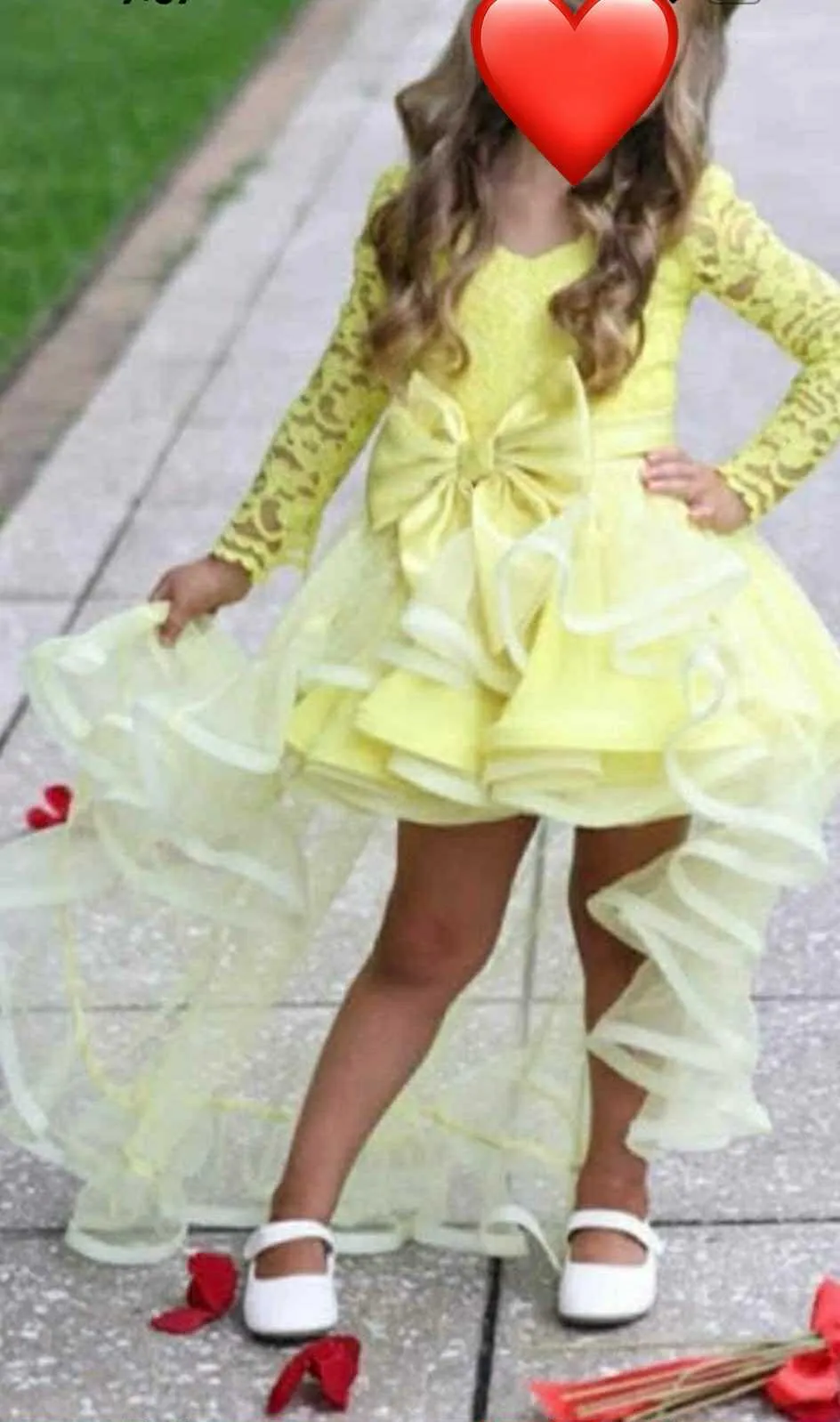 2/4 Yellow Cambrie Natural W/Shoes